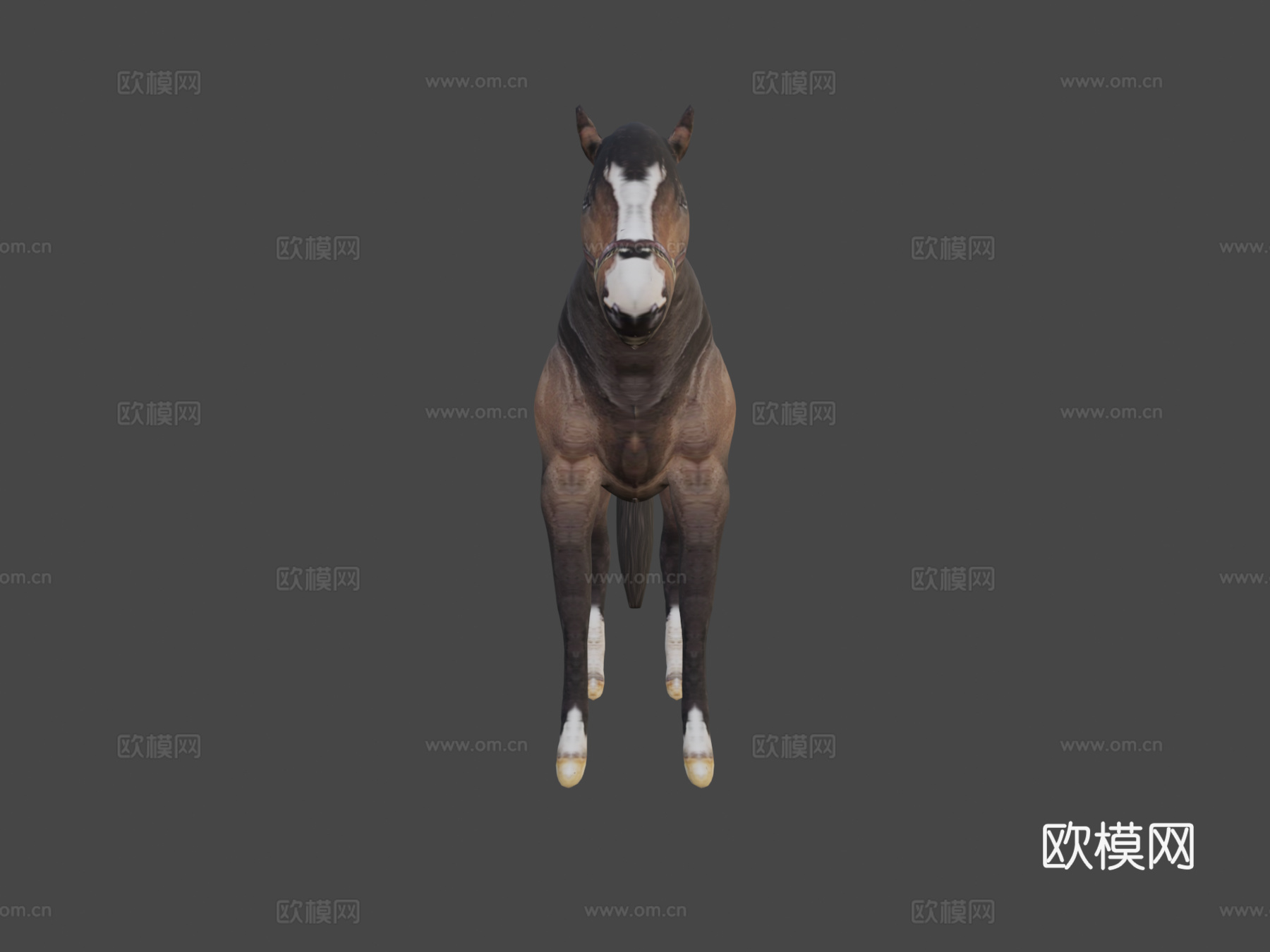 马3d模型