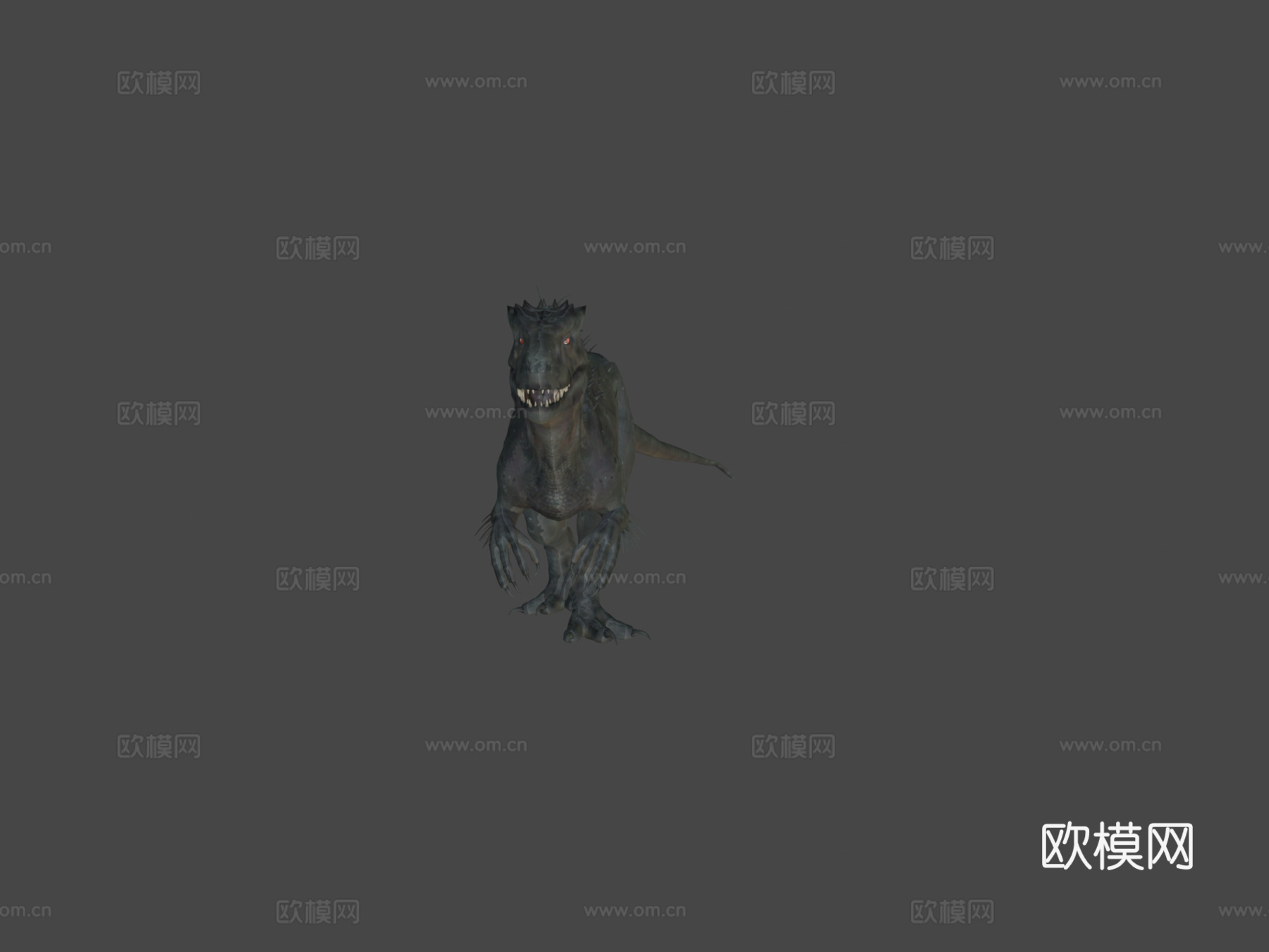 暴虐霸王龙3d模型