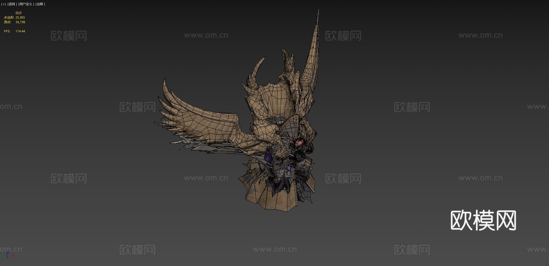 无限者3d模型