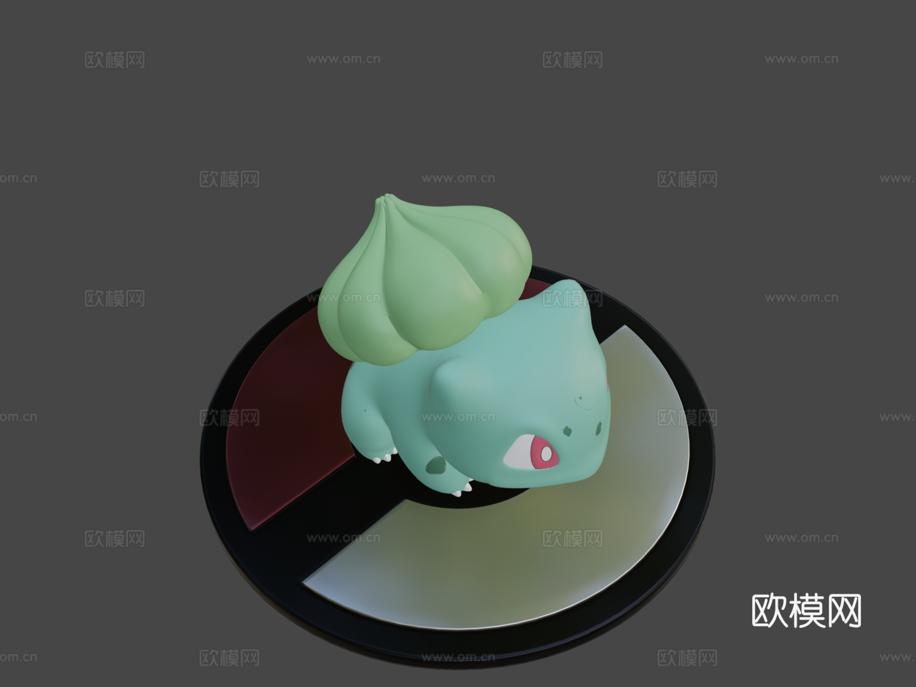 妙蛙种子3d模型