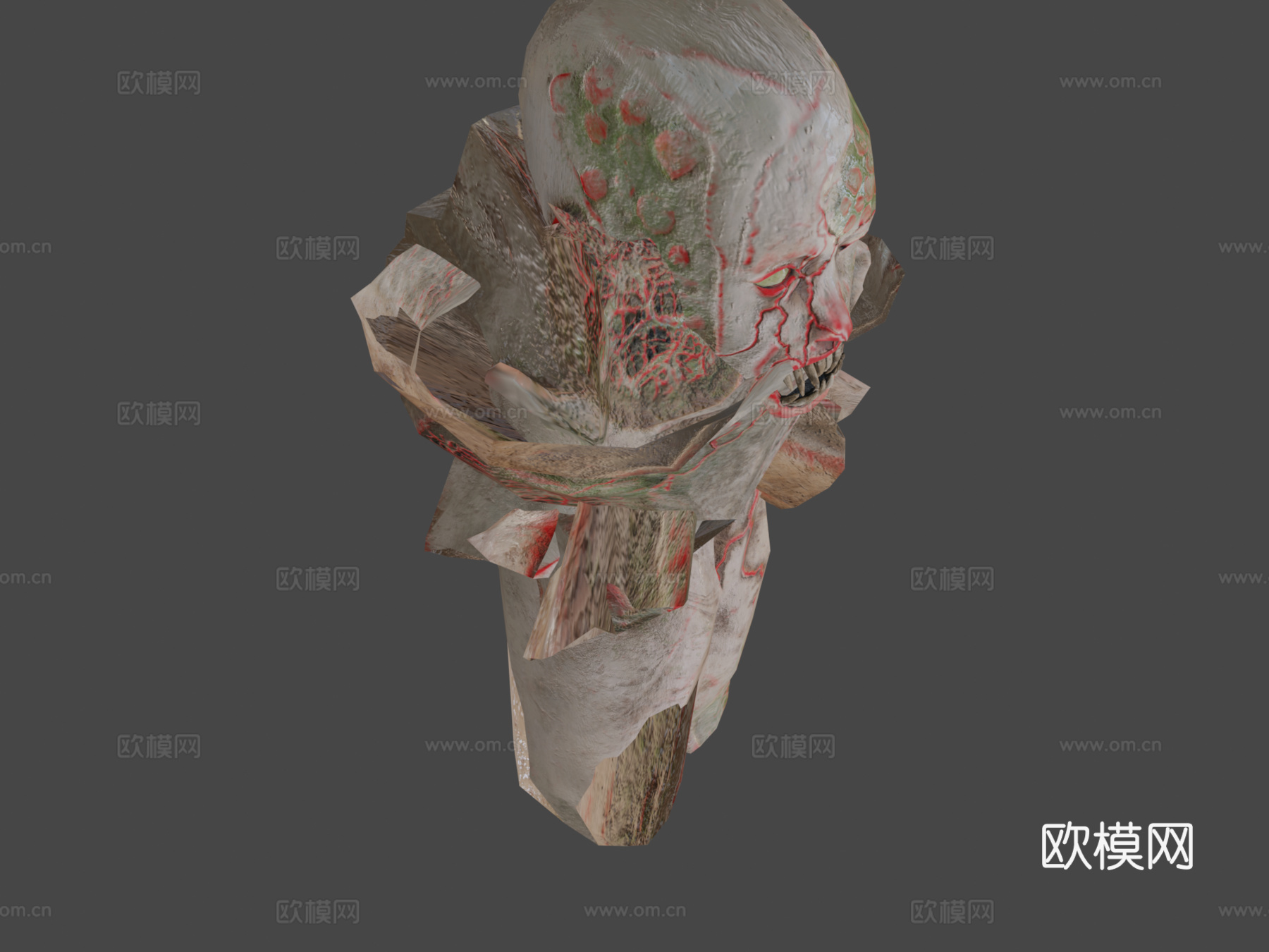 僵尸怪物杀手死灵体3d模型