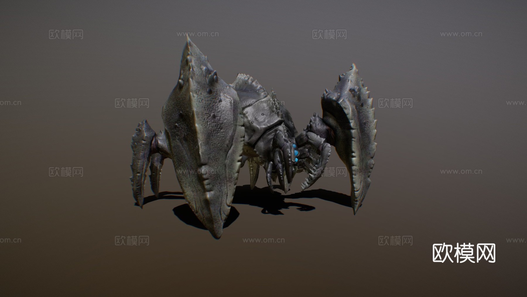 奥尼西德斯动画3d模型