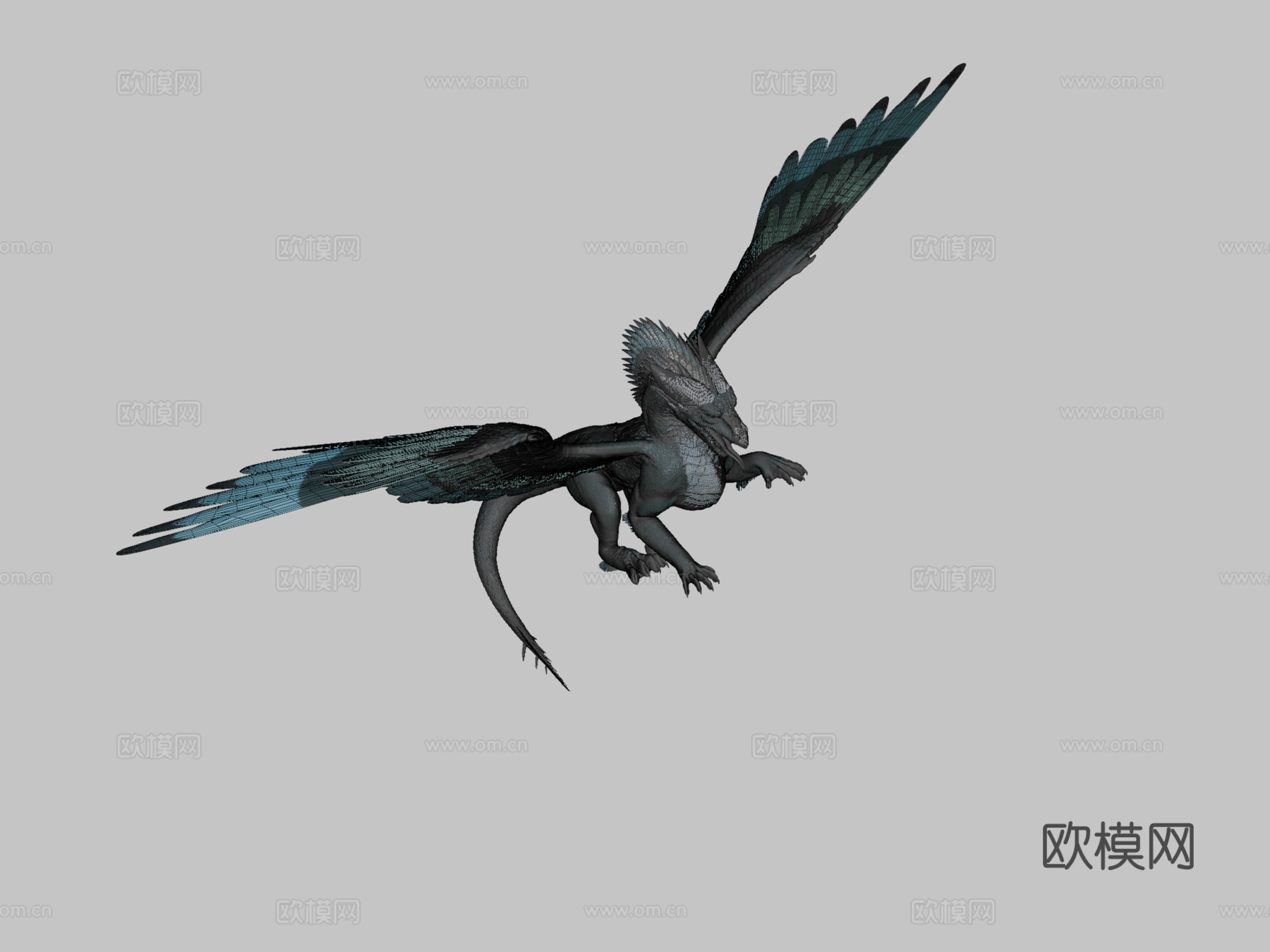 巨龙维索纳3d模型