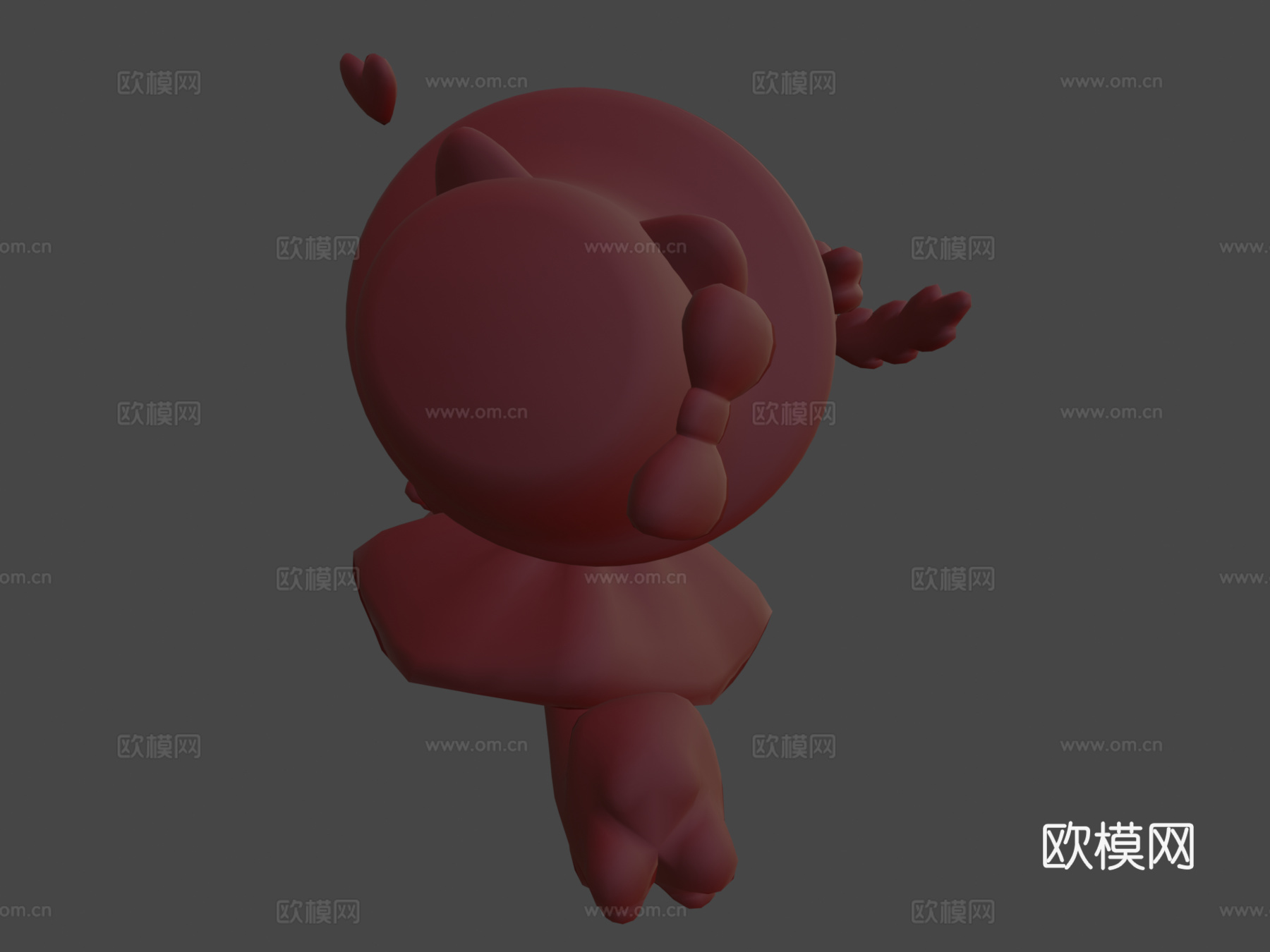 秋日小猫3d模型