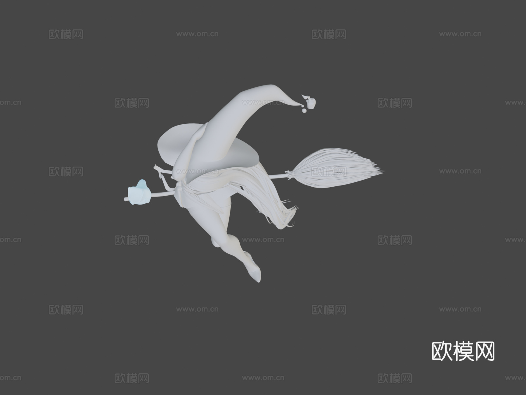 DTIYS重绘罗斯绘画-粉红女巫3d模型