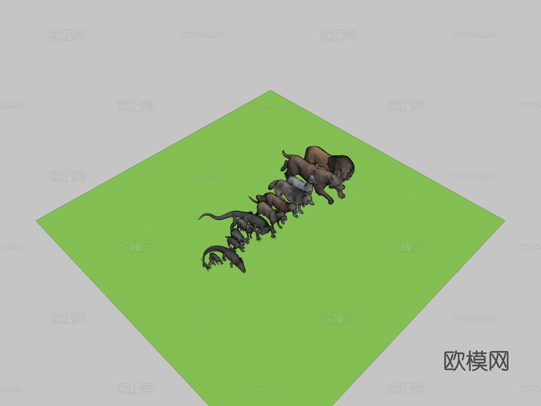 小动物包3d模型