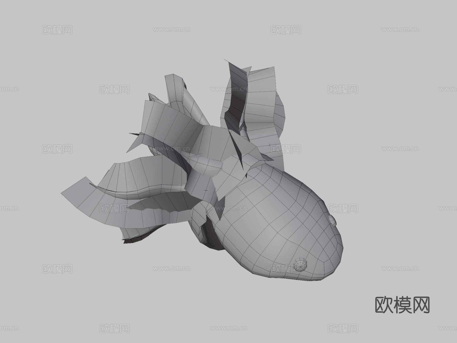 美西螈3d模型