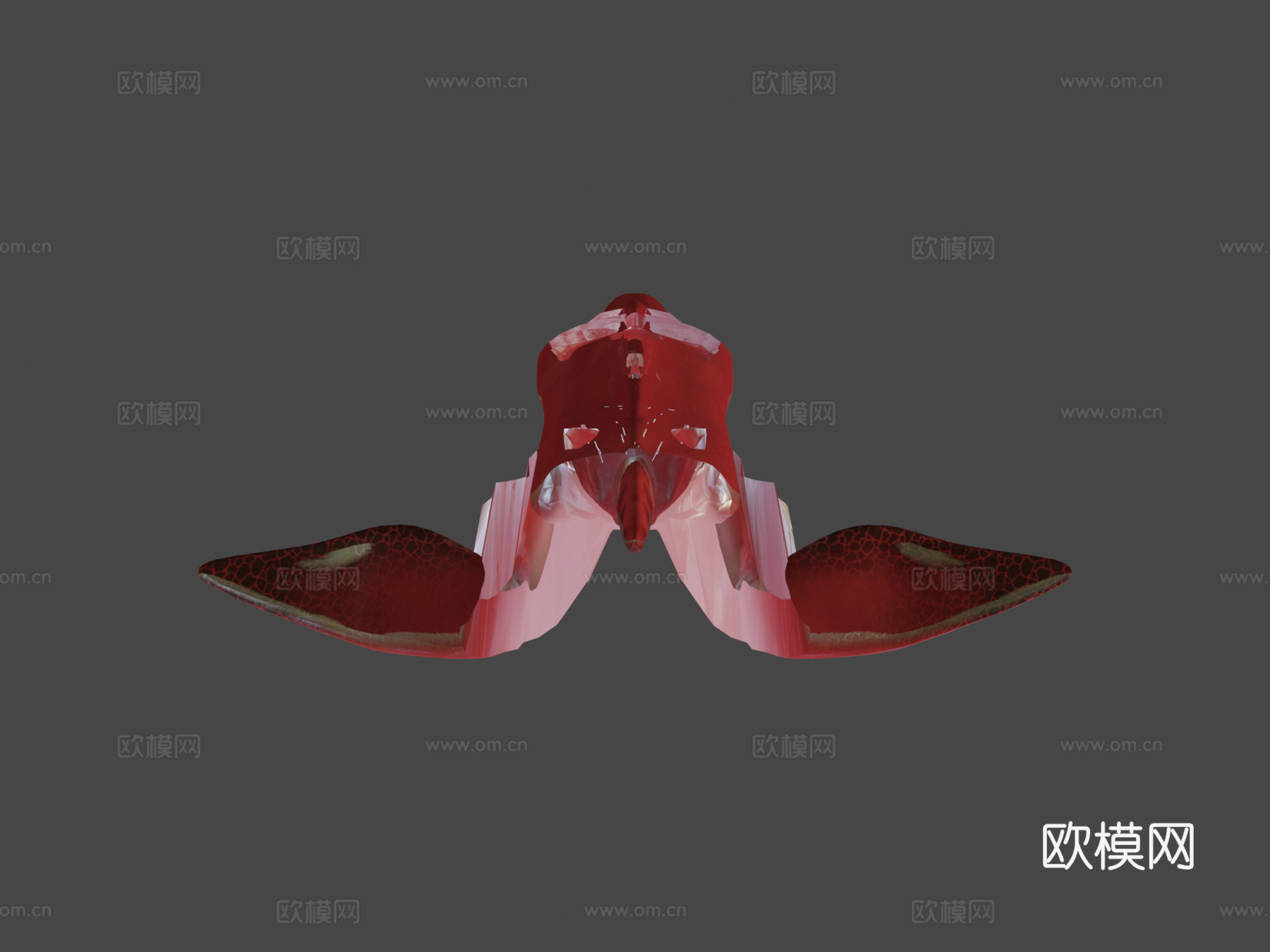 海兽之红-粉丝致敬作3d模型