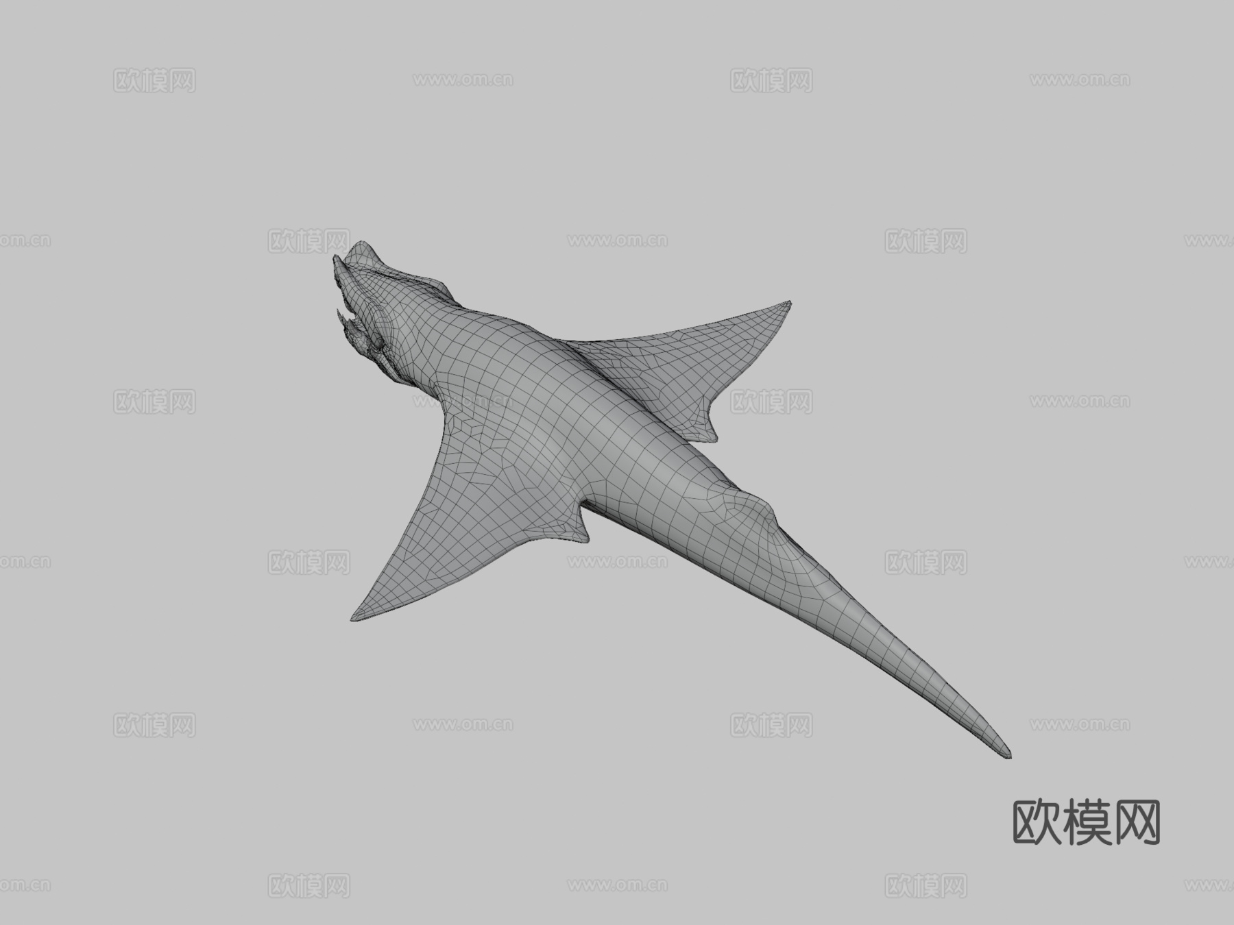 最终野蛮鲨3d模型