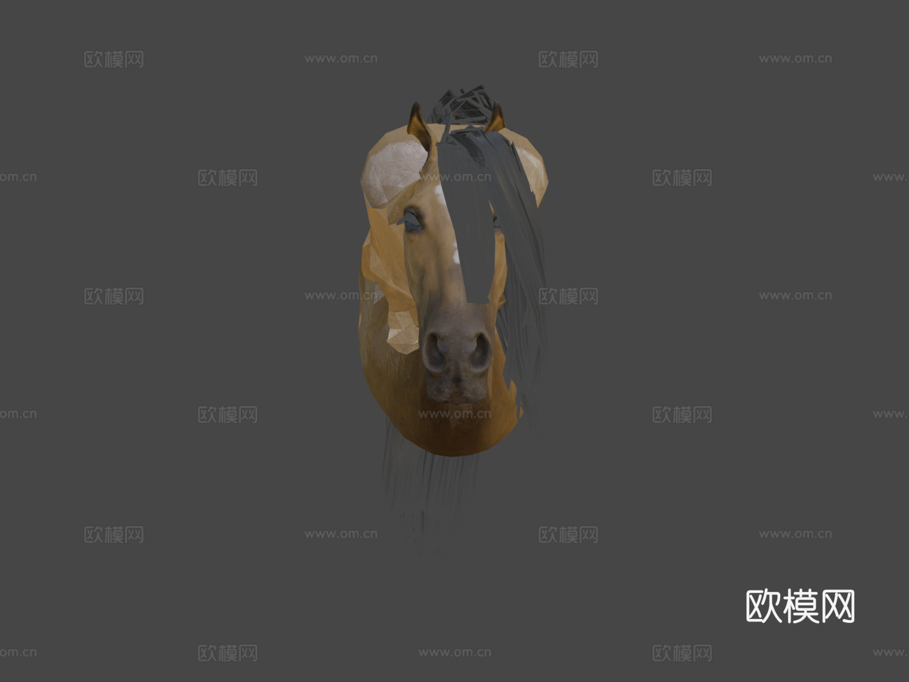 马3d模型