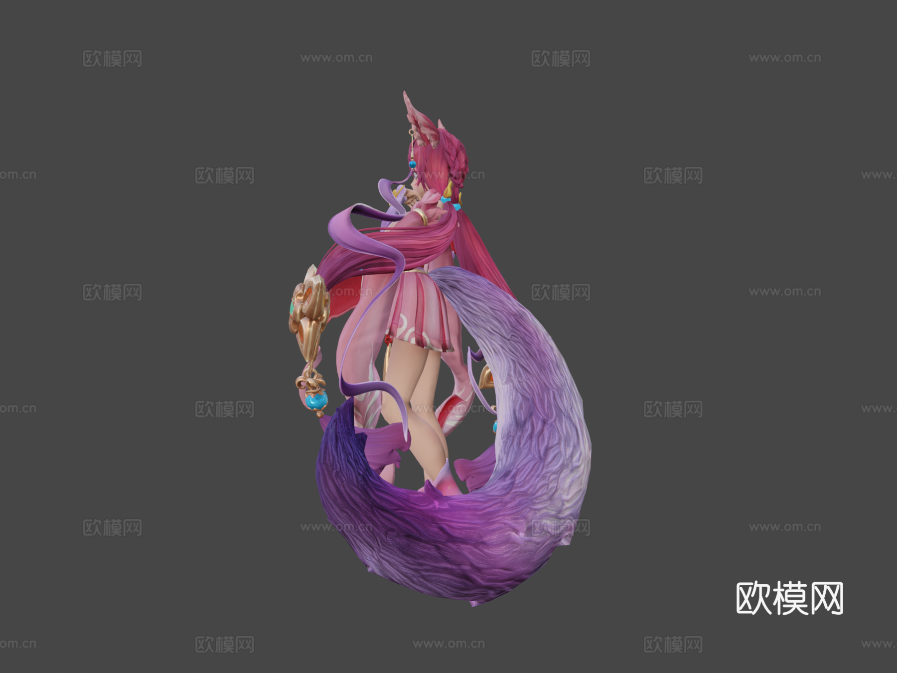 梅花-角色课程3d模型