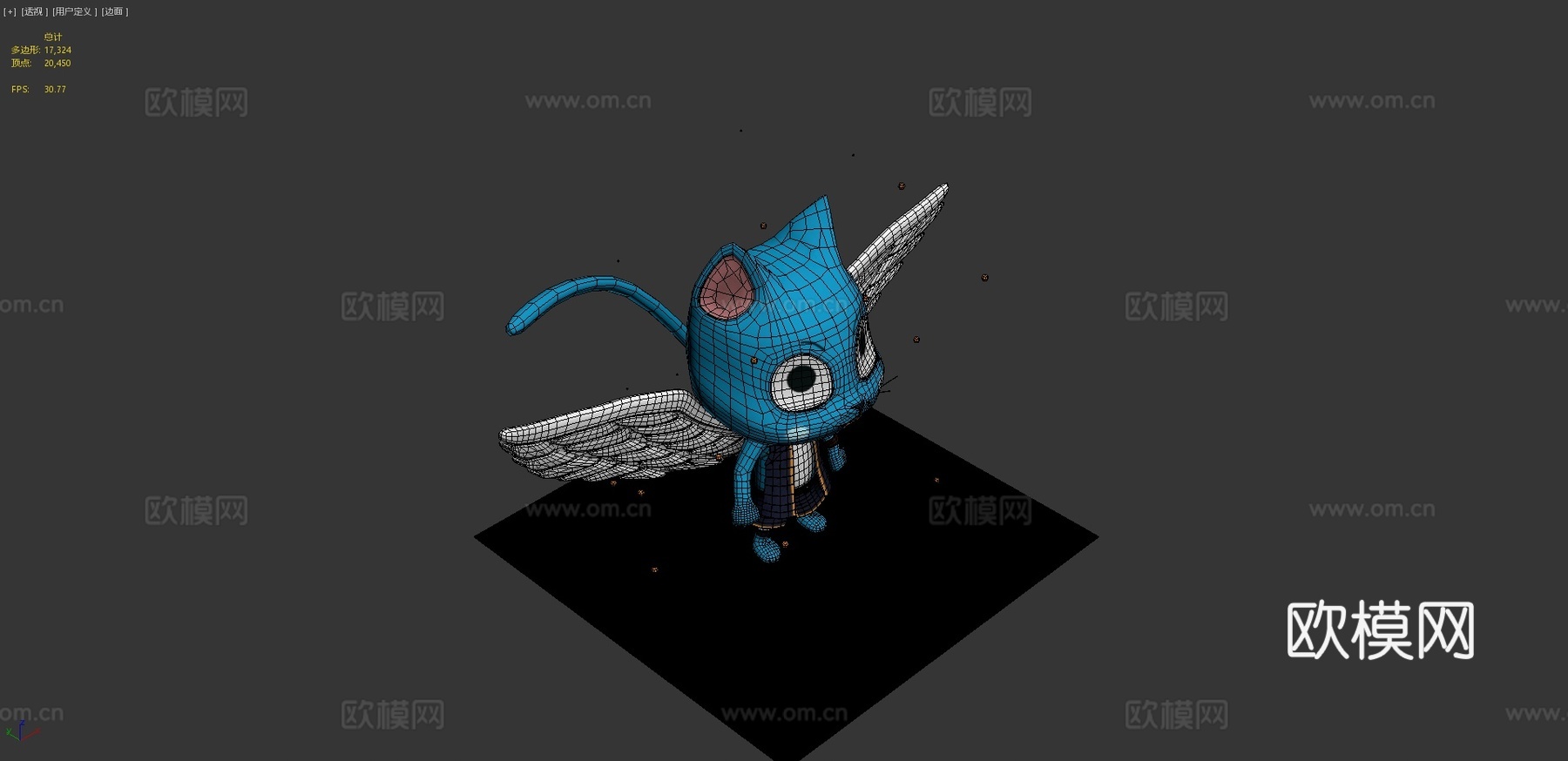 快乐3d模型