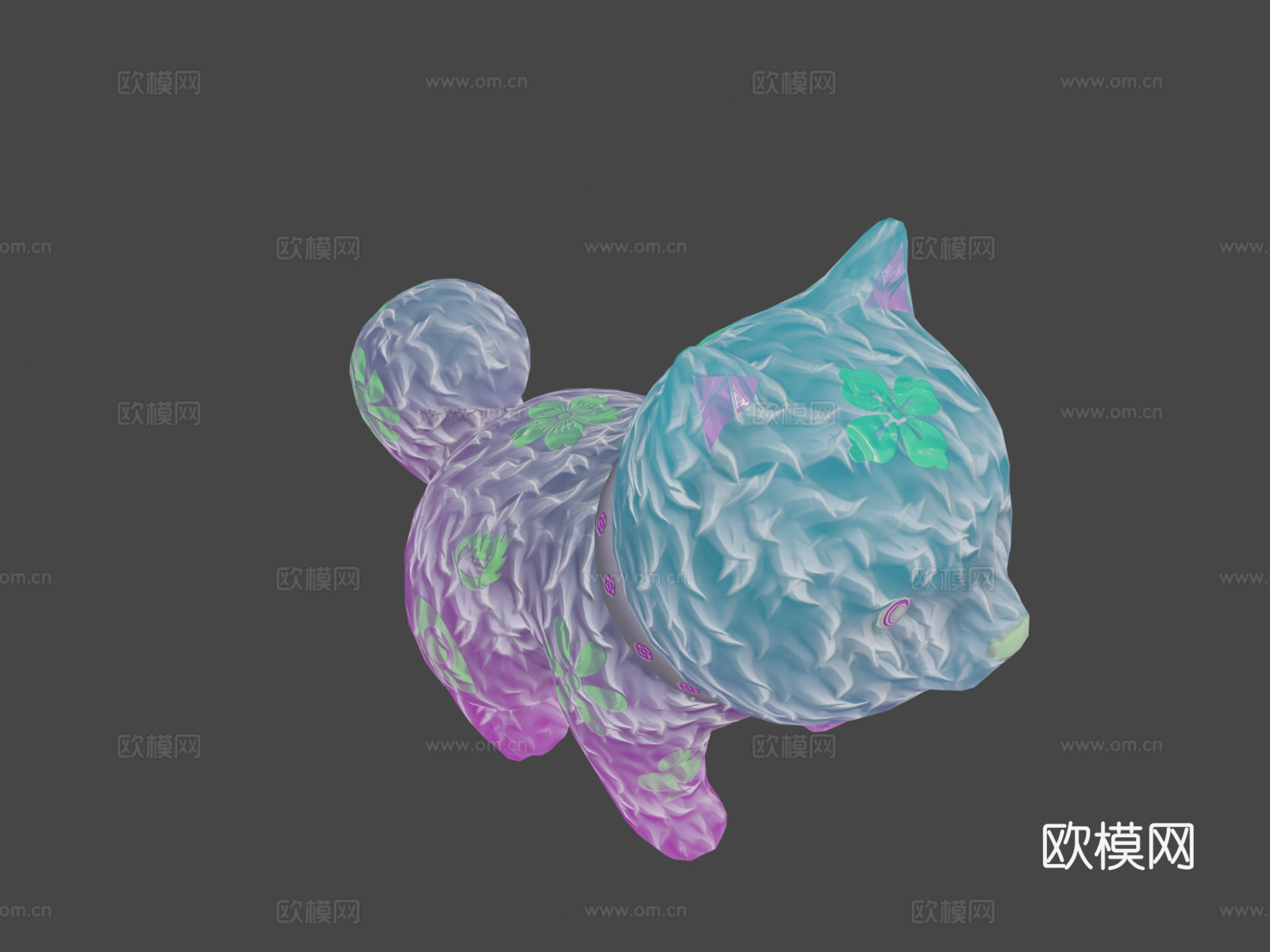 柴犬守护神3d模型