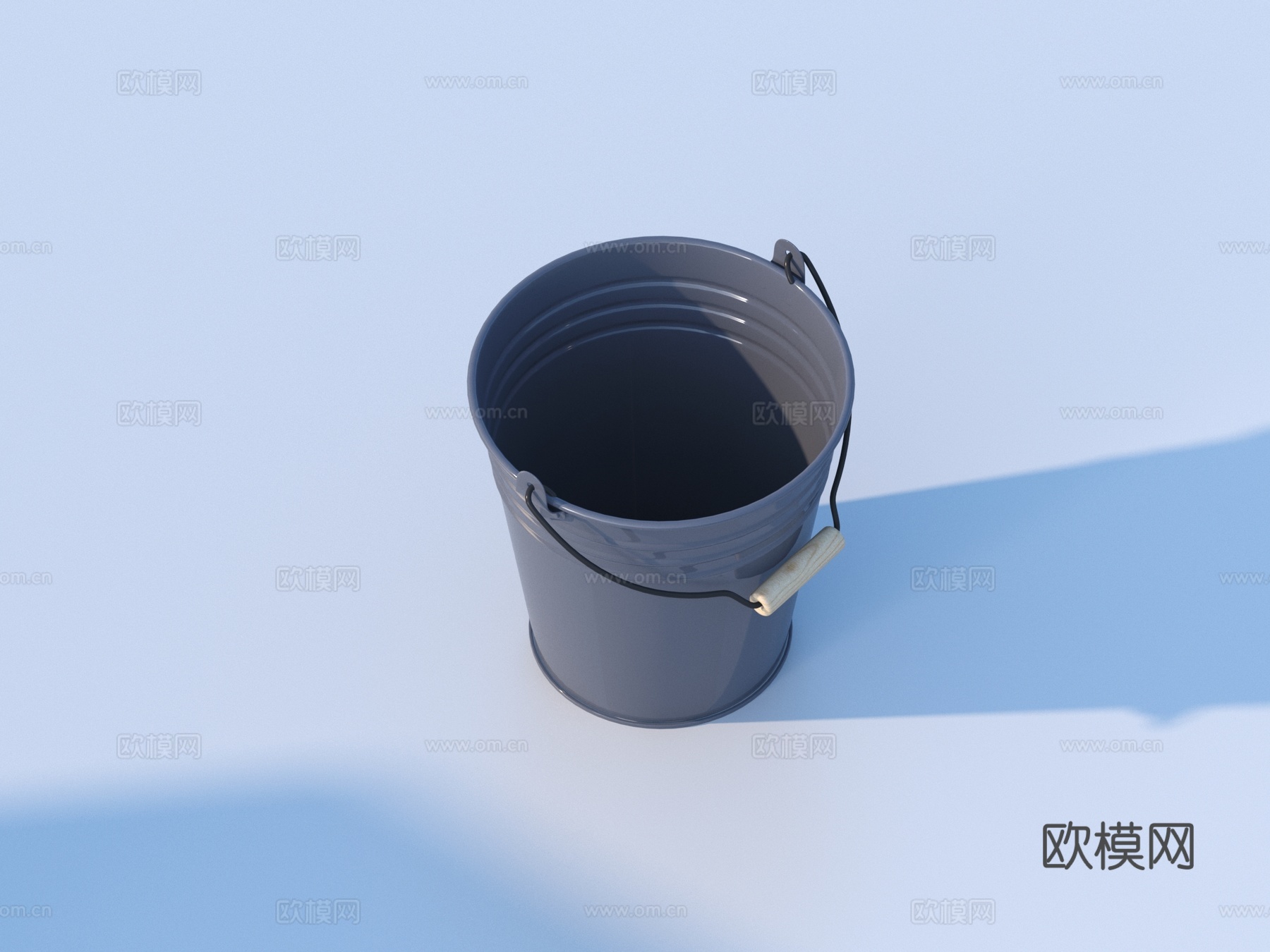 桶 铁桶 旧桶su模型
