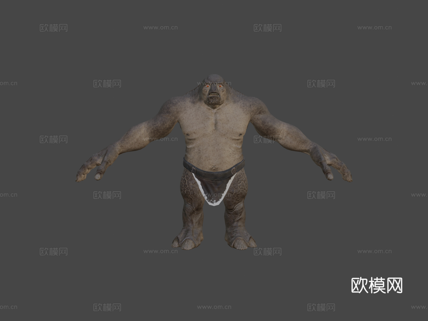 指环王巨怪-3d模型