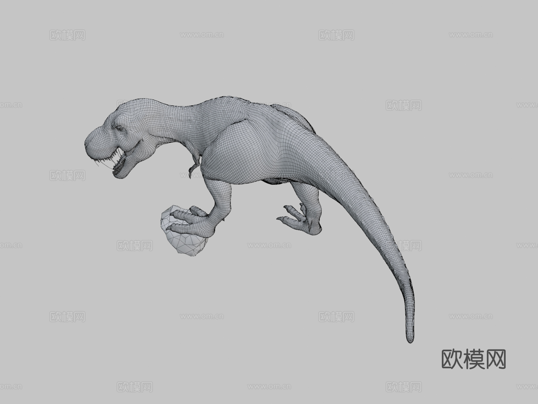 霸王龙3d模型