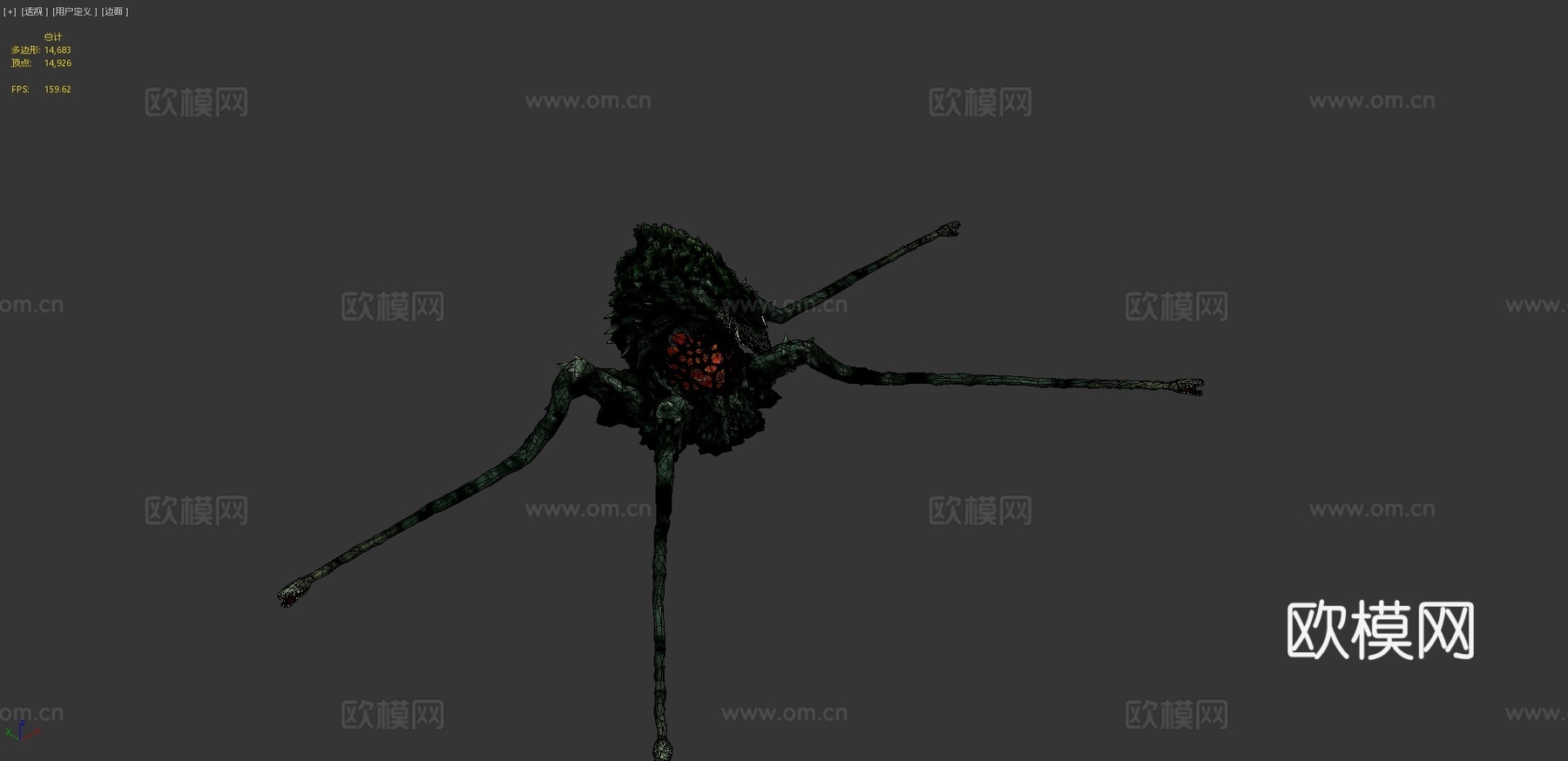 哥斯拉-比奥兰特3d模型