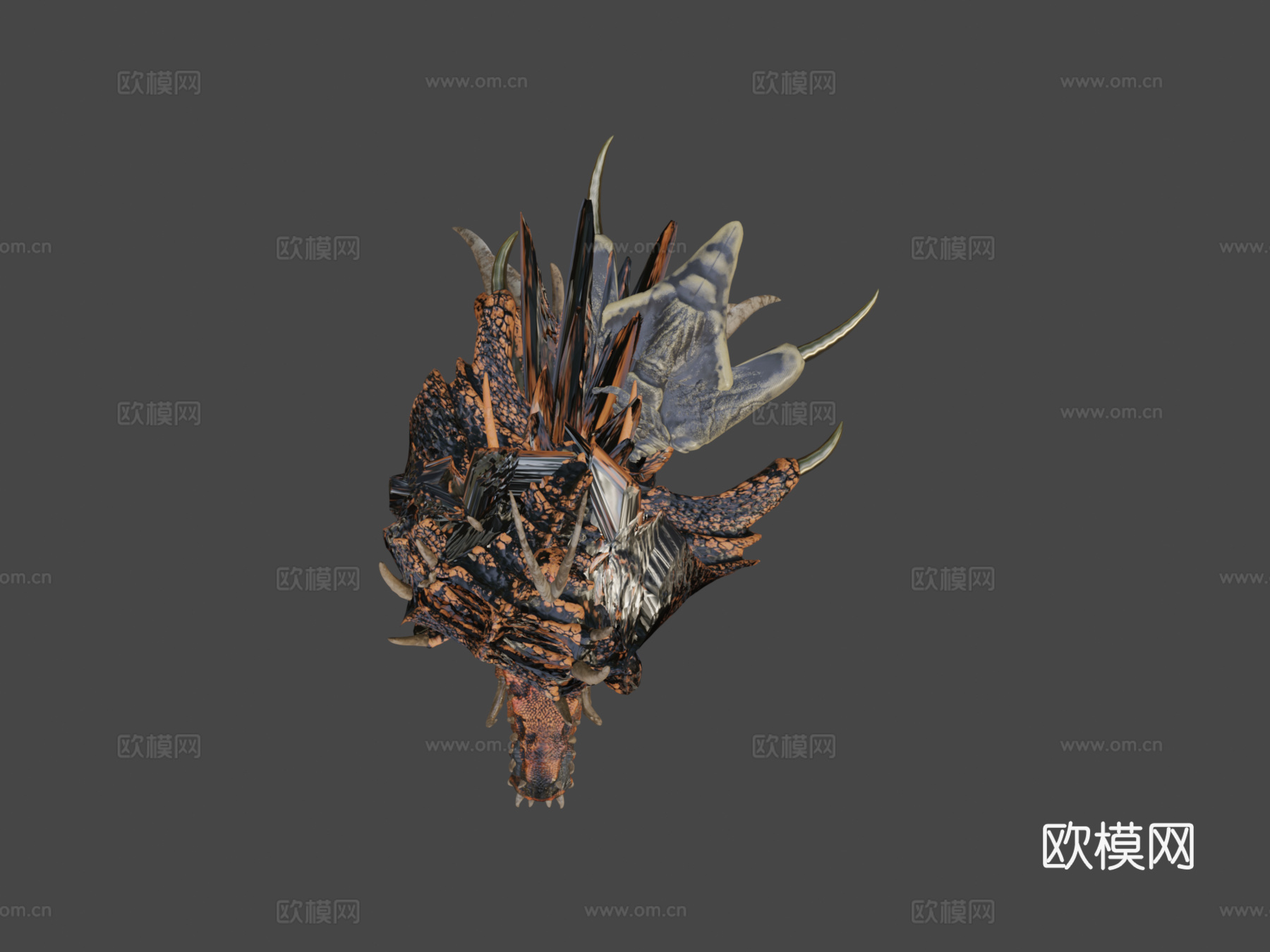 奥斯卡创意免费提供的DRAGO 3D模型3d模型