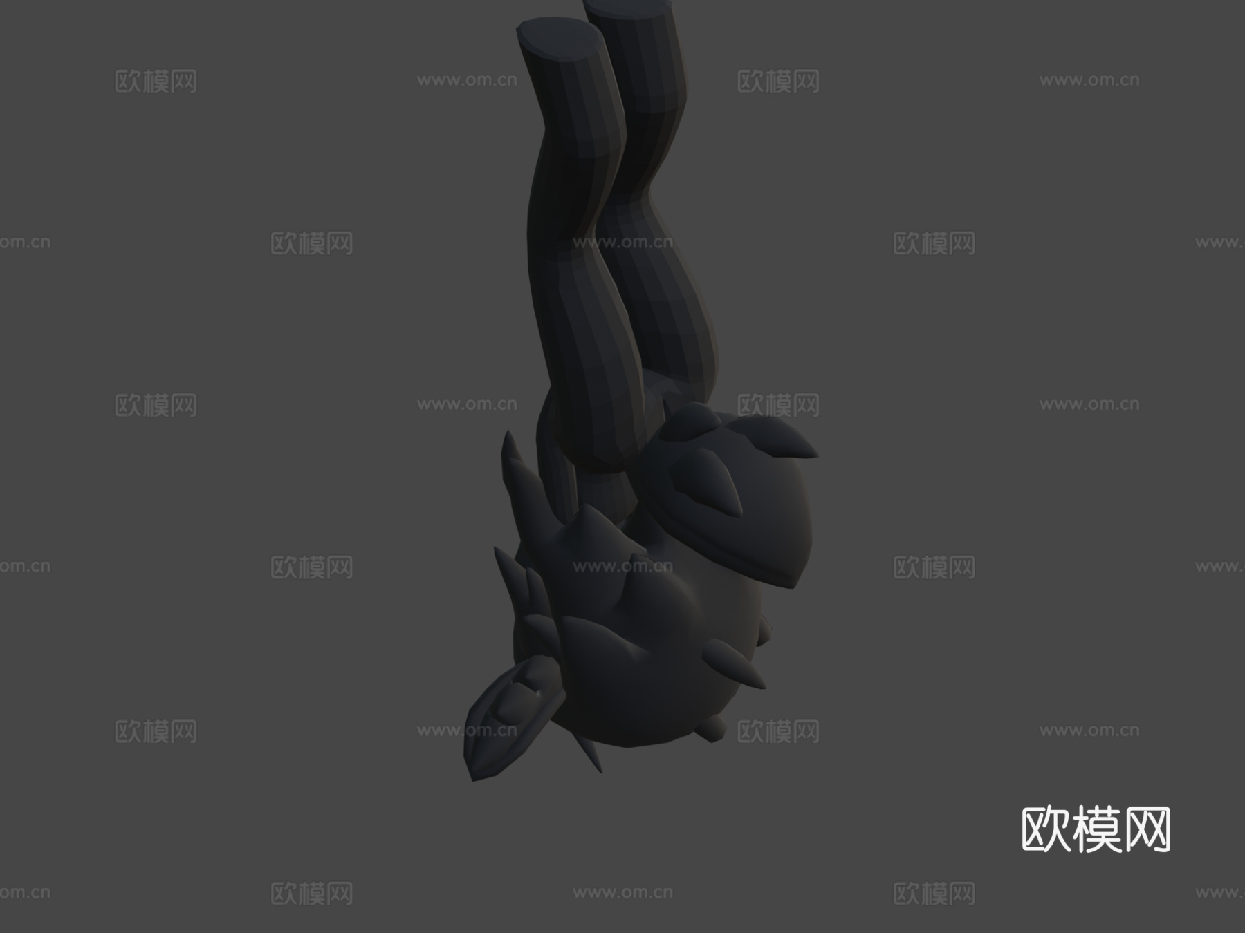 鹿女委托作品3d模型