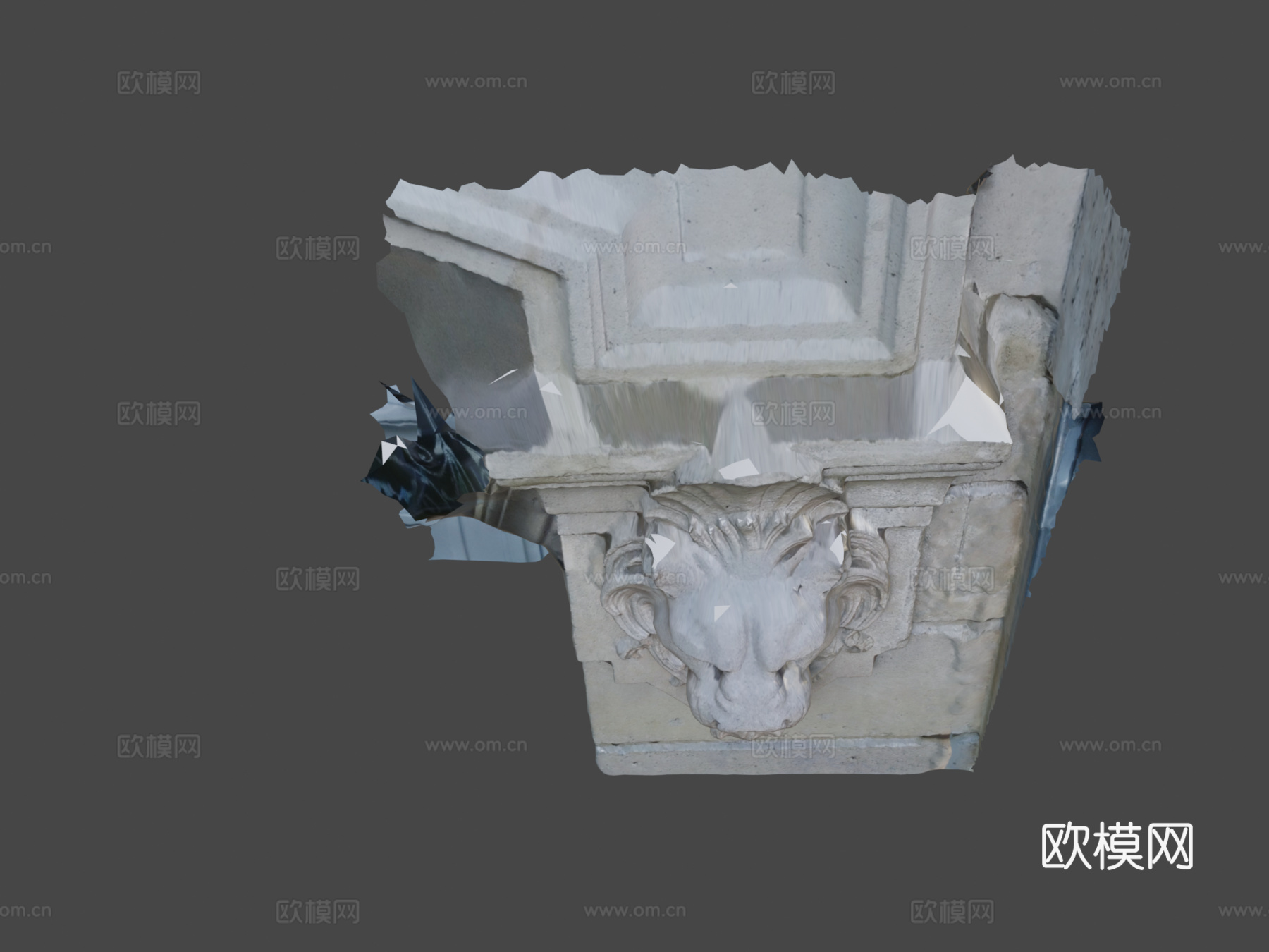 狮子头3d模型
