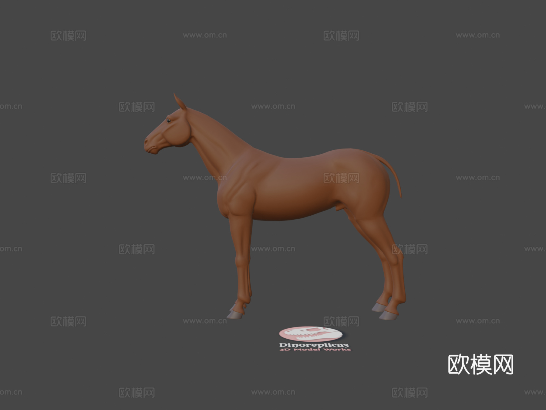 免费马匹3D模型3d模型