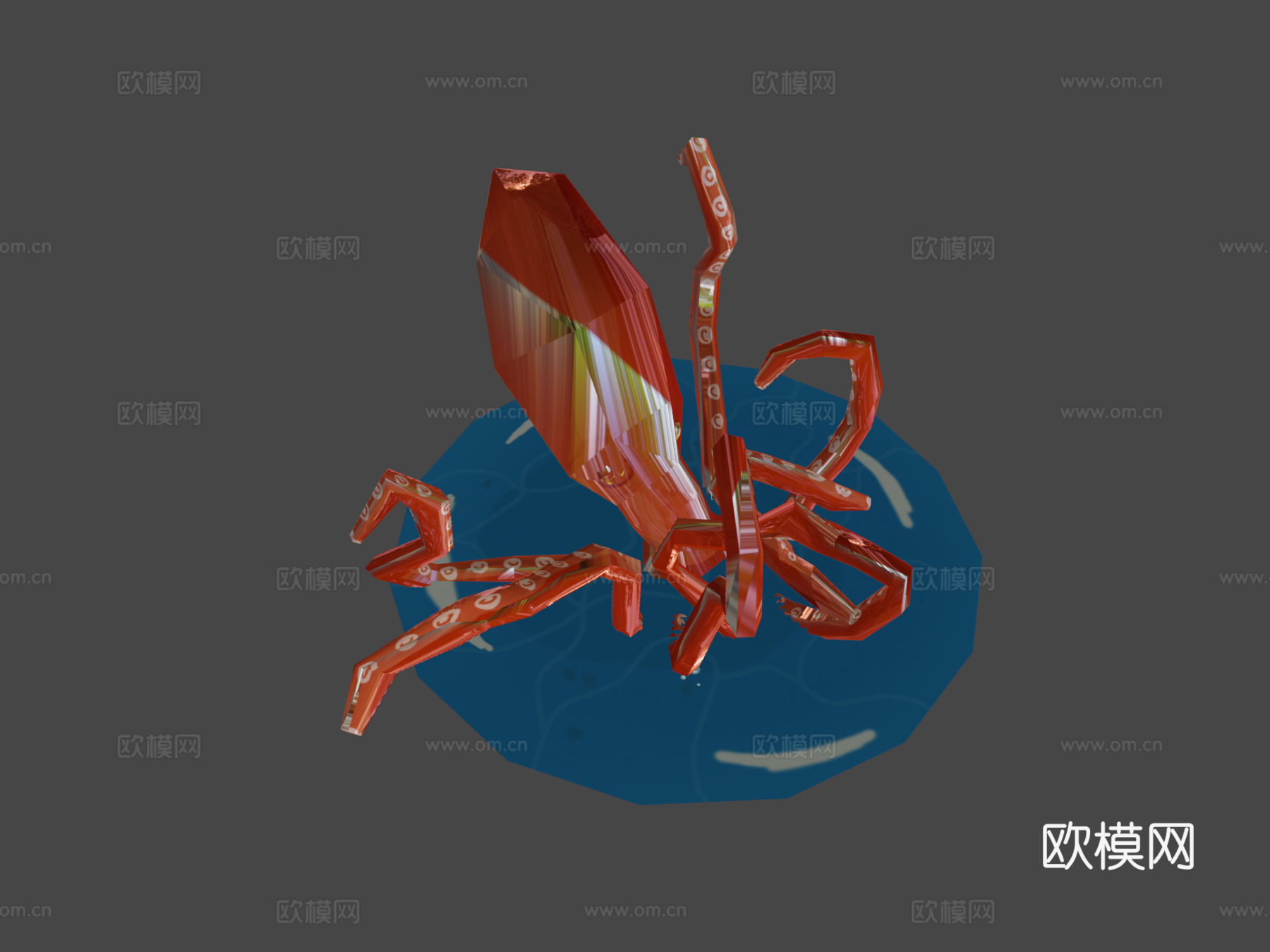 北海巨妖3d模型