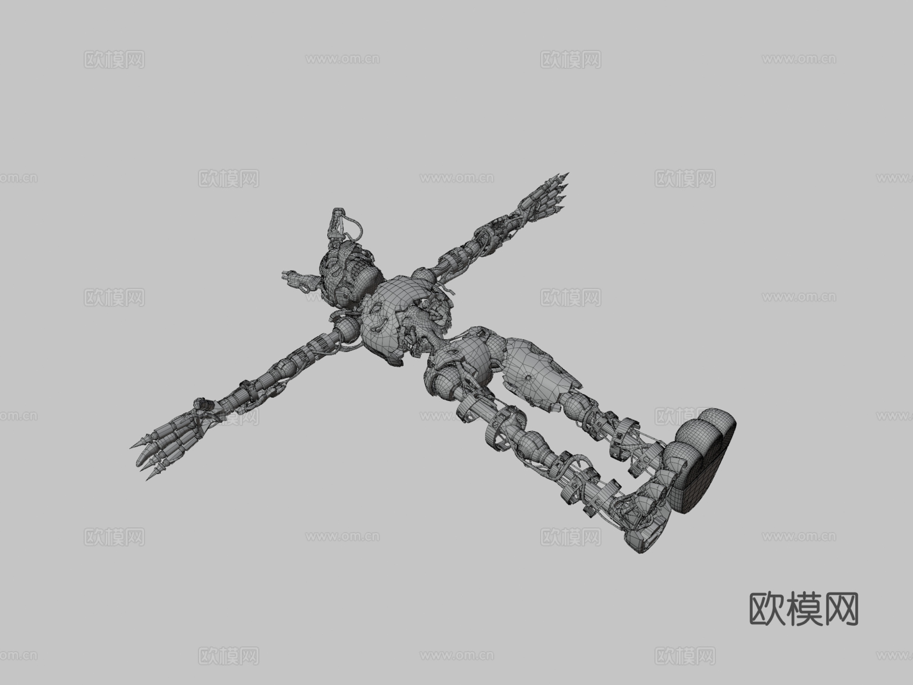 FNAF-安全漏洞-烧焦陷阱3d模型