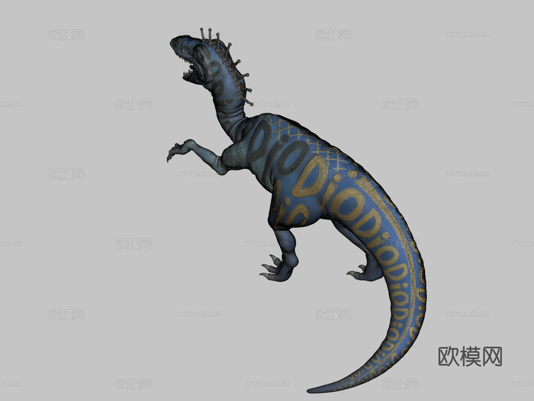 迪诺恐龙3d模型