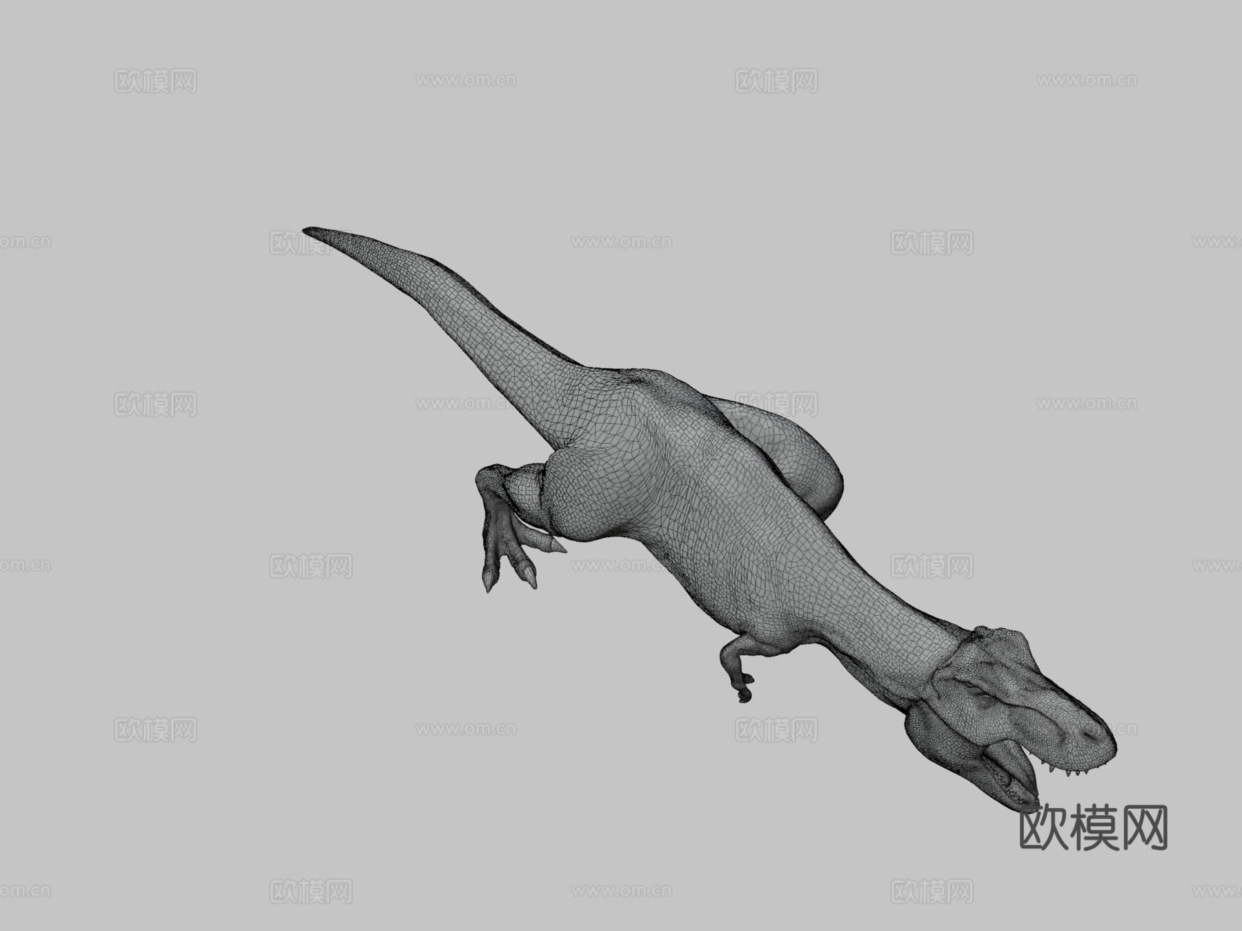 侏罗纪暴龙=越狱雷克西=3d模型