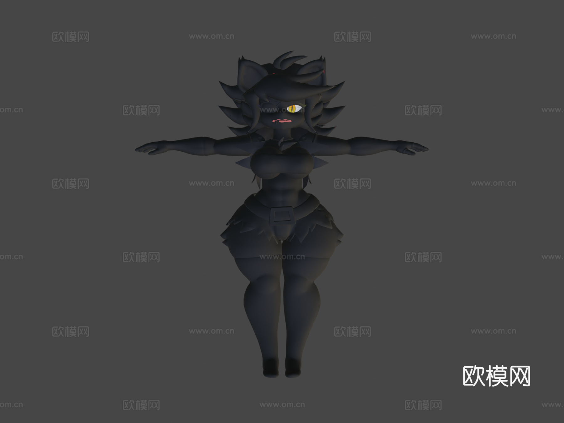 FNIA狐狸3D模型卡莉3D3d模型
