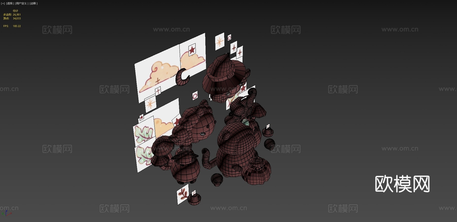 万圣节!!???3d模型