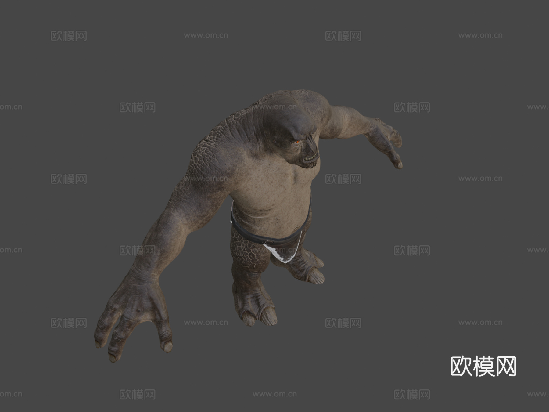 指环王巨怪-3d模型