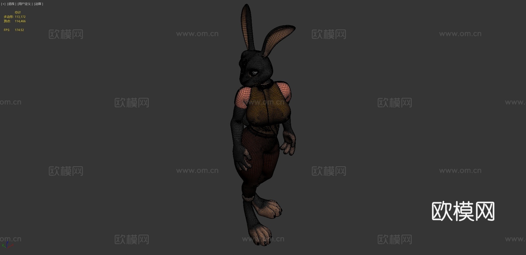 迈尔蒂3d模型