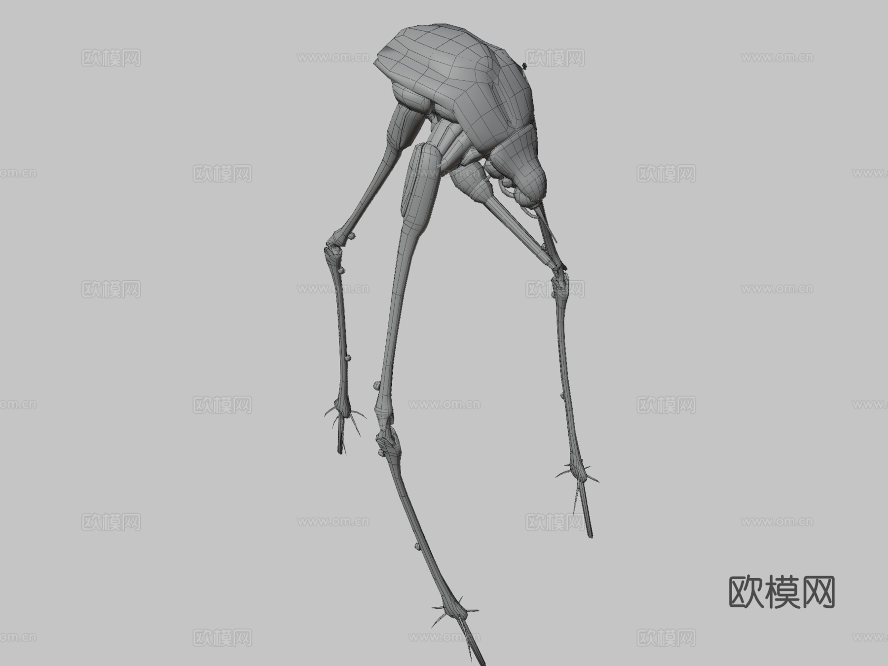 步行者马桶3d模型
