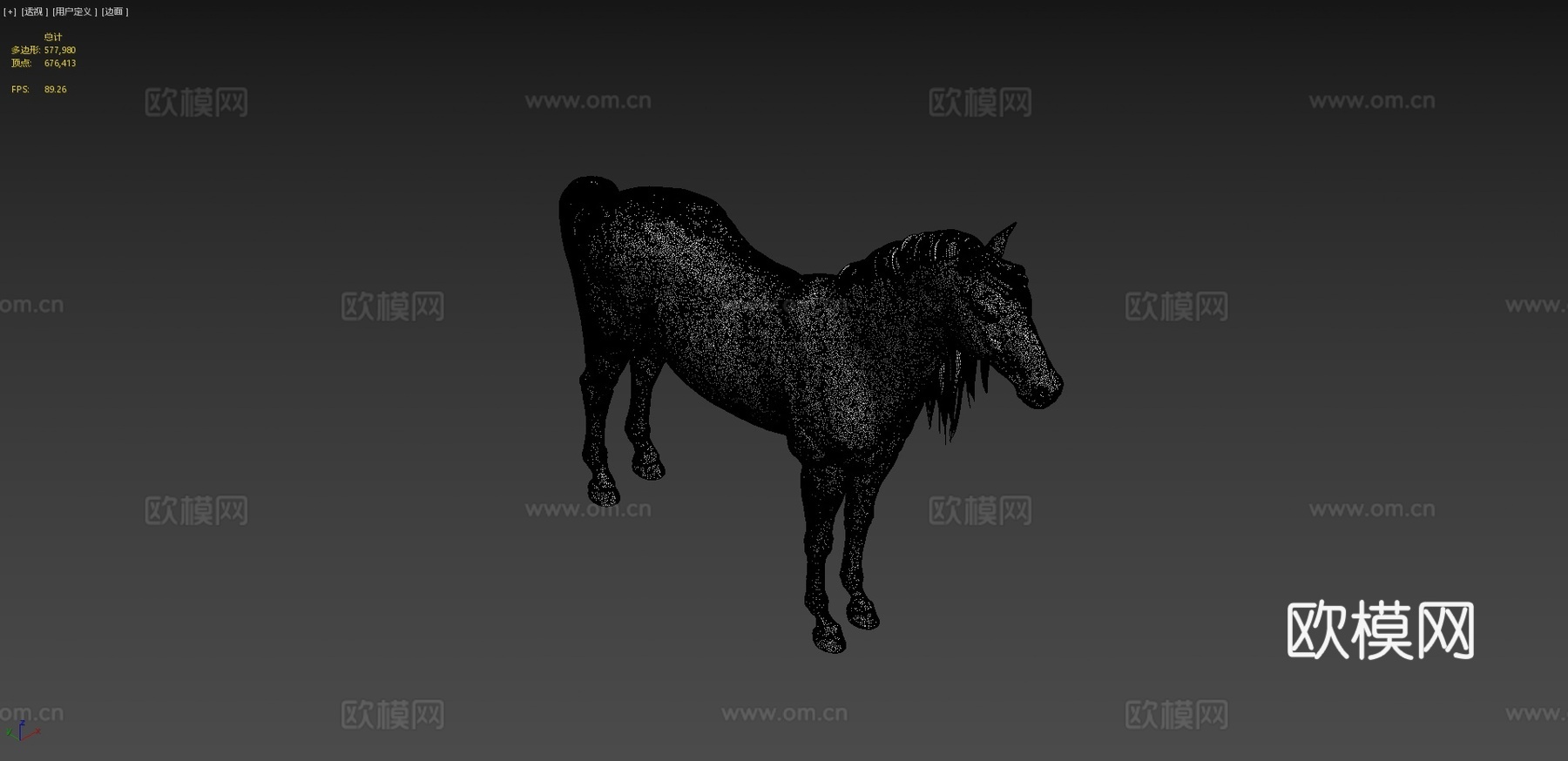 马简化版WIPV0013d模型