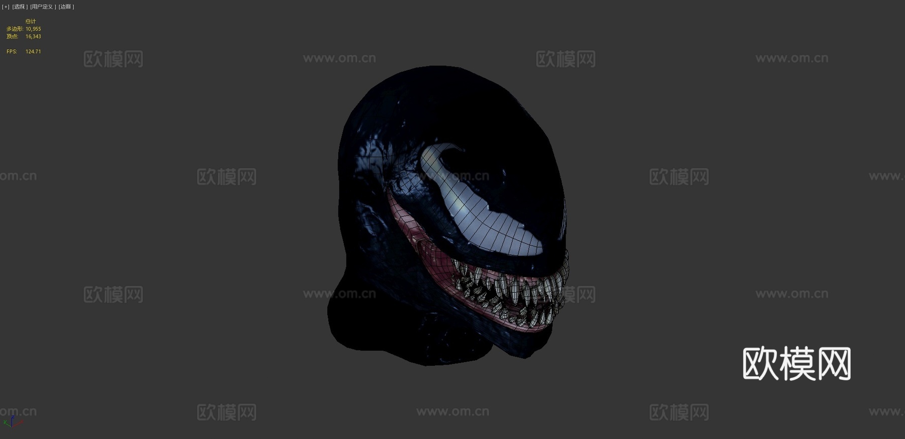 毒液3d模型