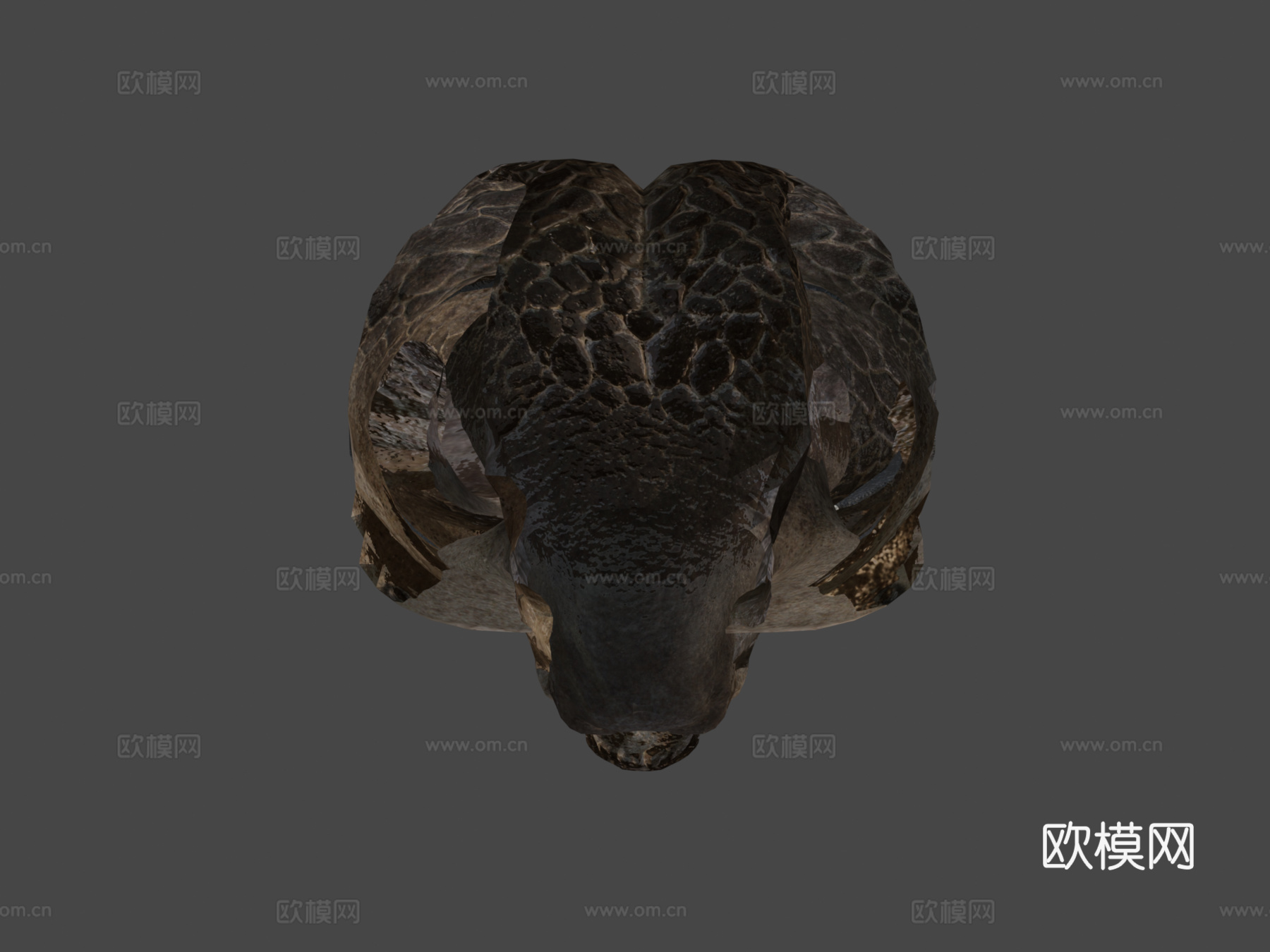 指环王巨魔行走3d模型