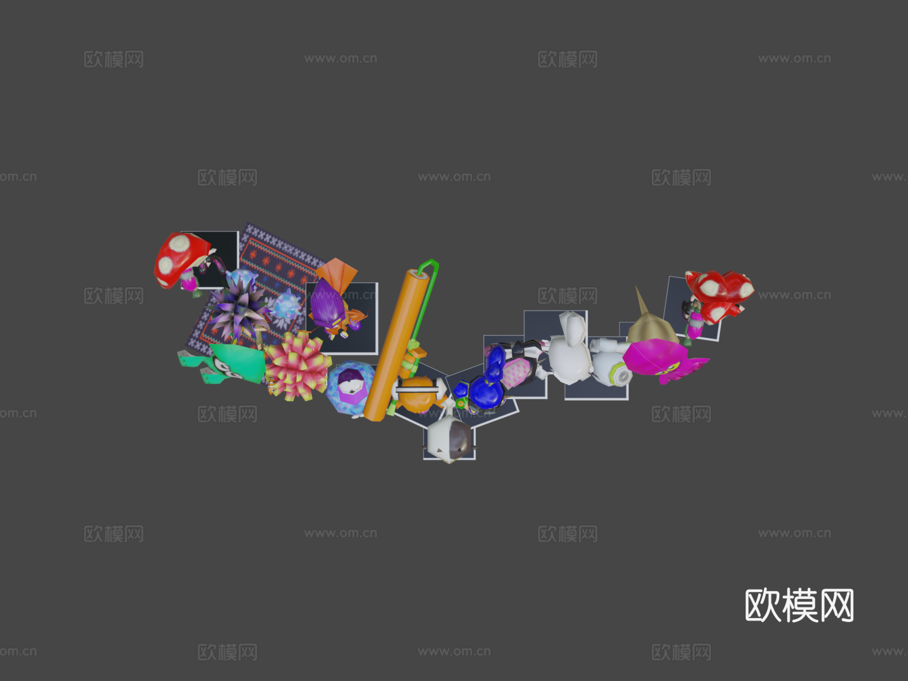 喷射战士64角色3d模型