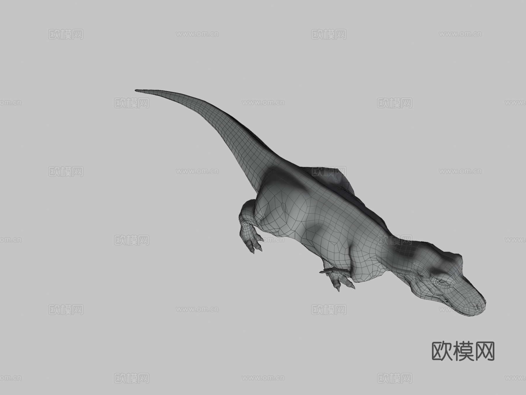 霸王龙3d模型