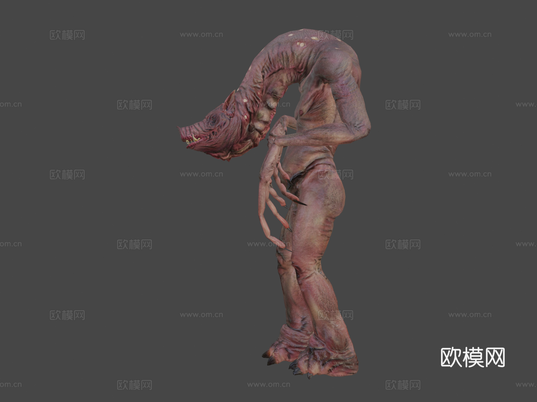 猪魔3d模型