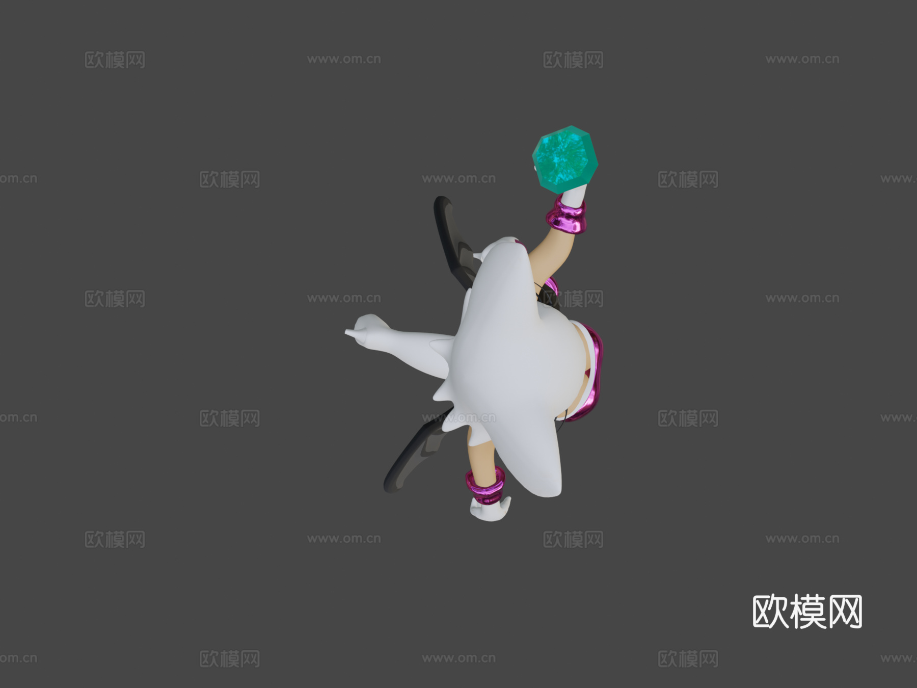 蝙蝠露姬3d模型