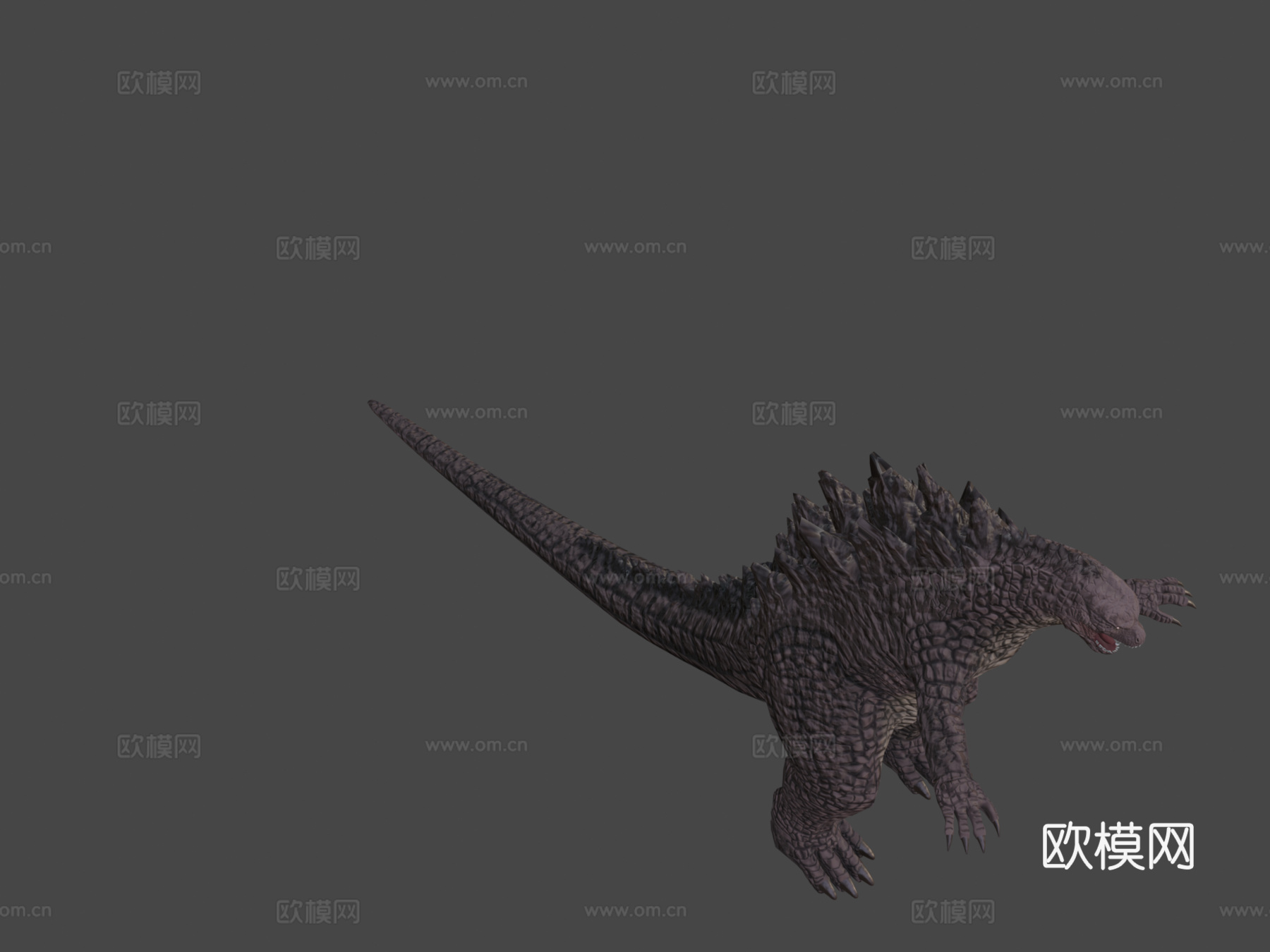 哥斯拉3d模型