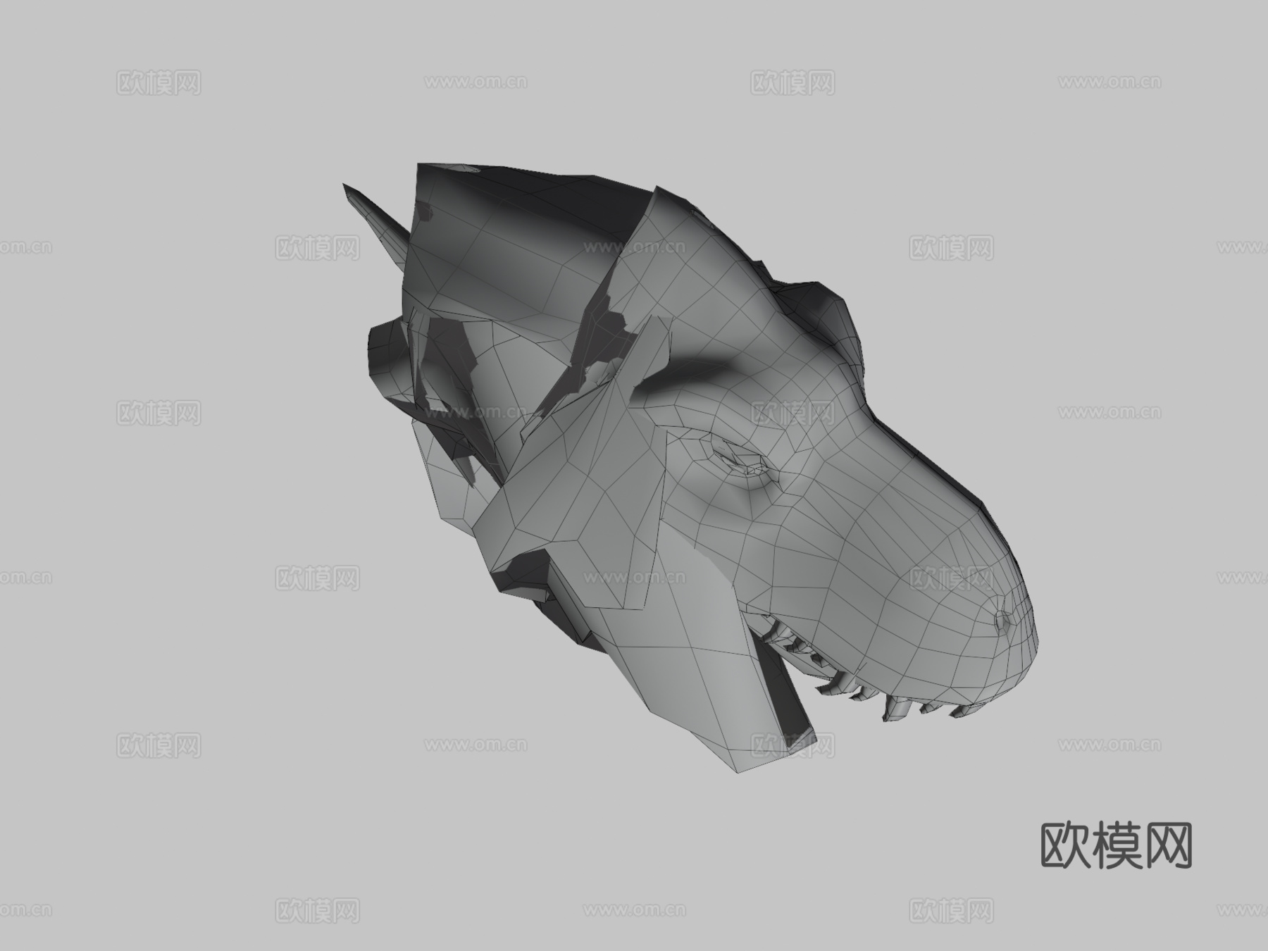 霸王龙3d模型