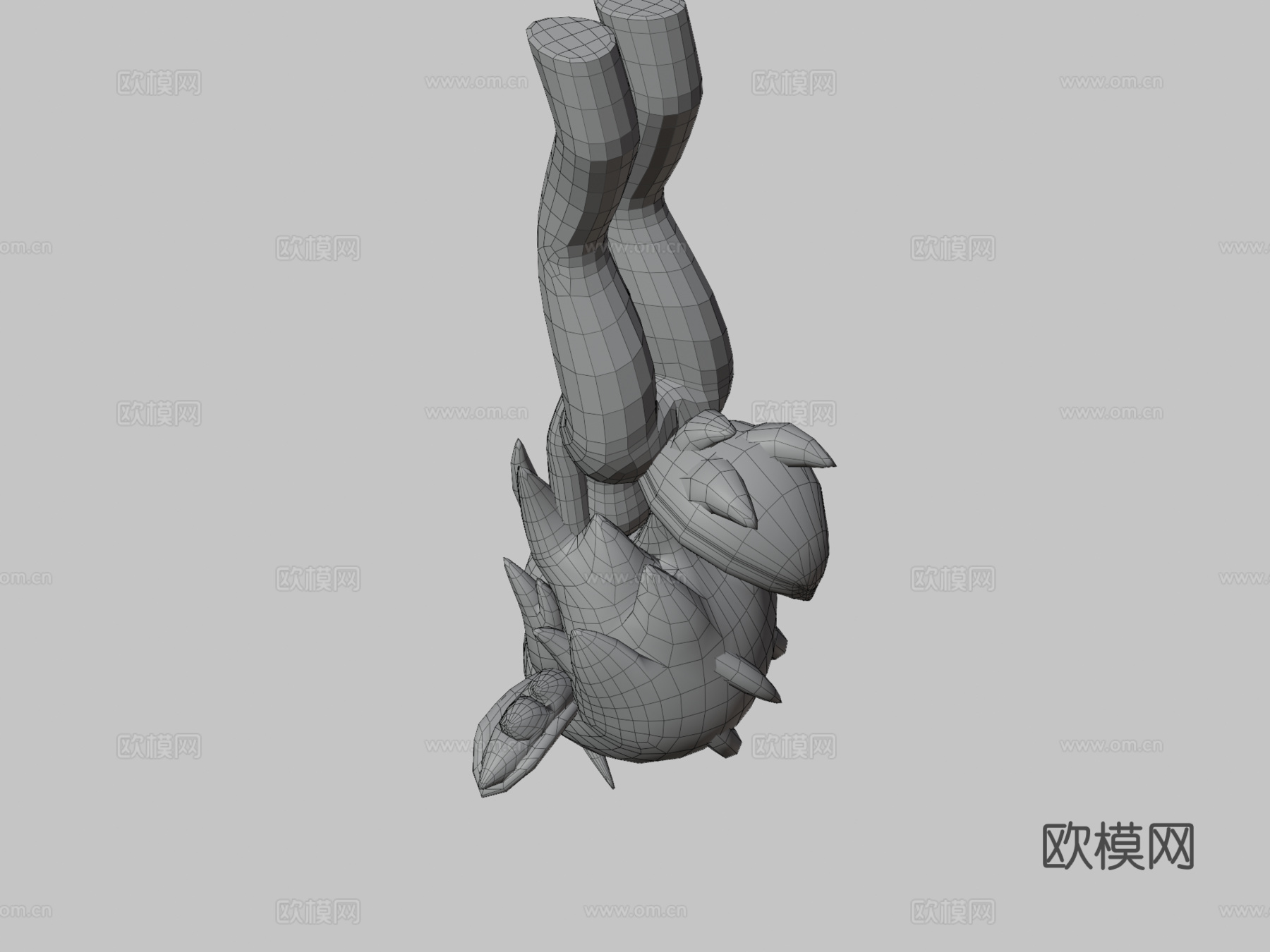 鹿女委托作品3d模型