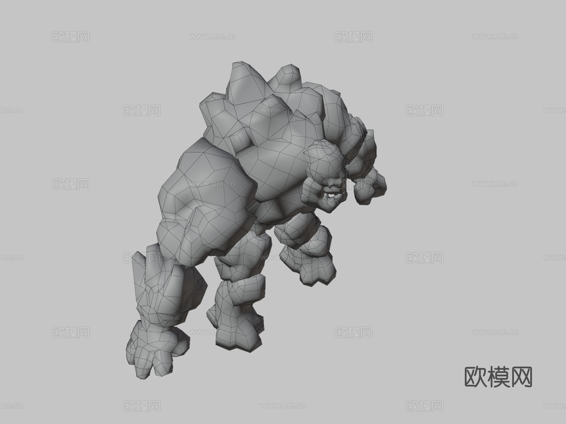 DRT-岩石傀儡3d模型