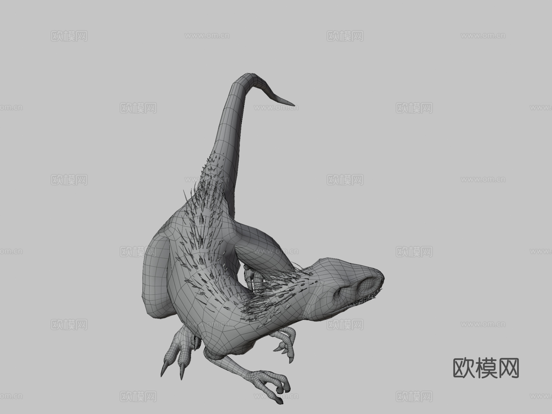 狂暴龙-侏罗纪世界-陨落国度3d模型