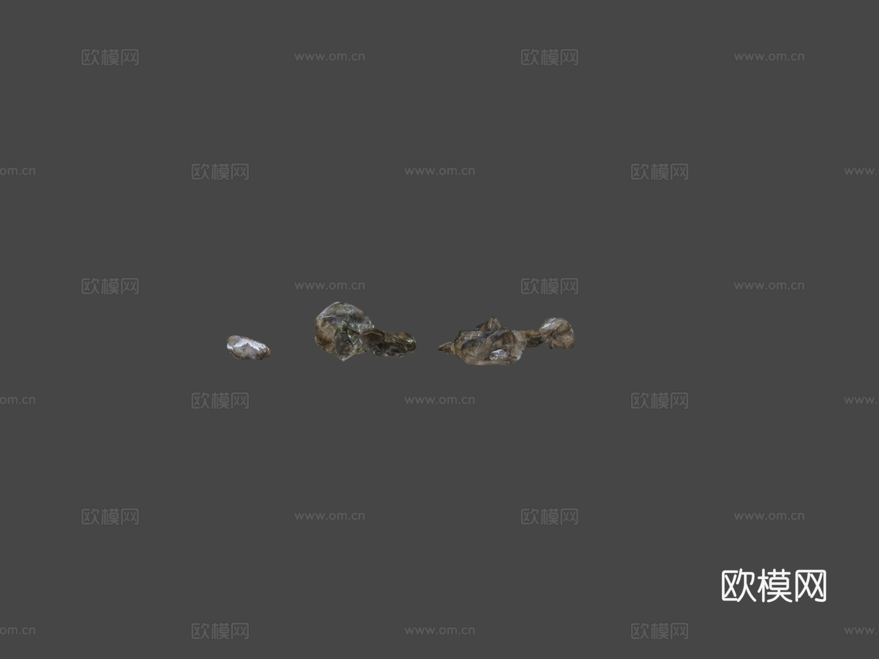魔像分裂动画3d模型