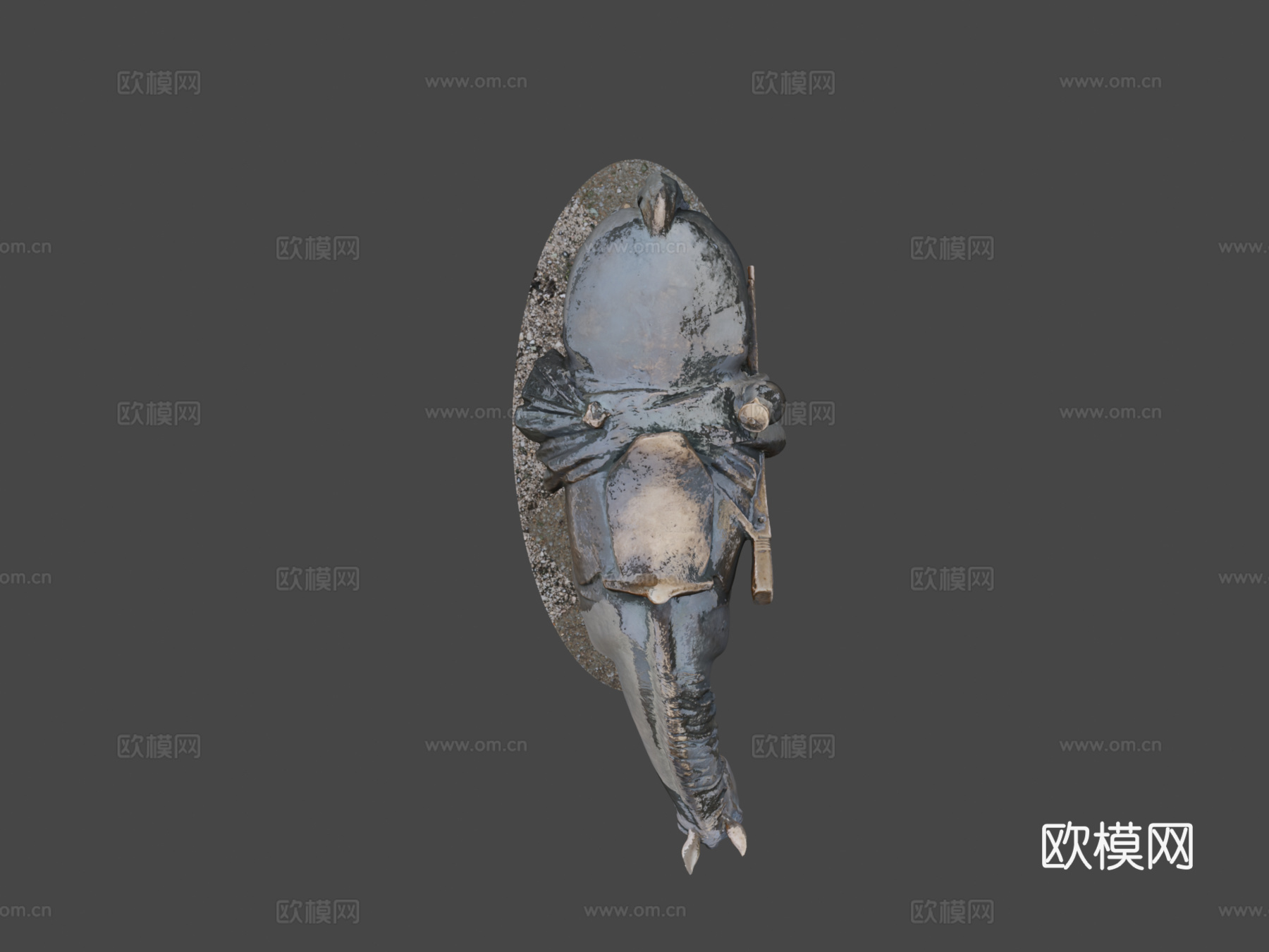 马3d模型