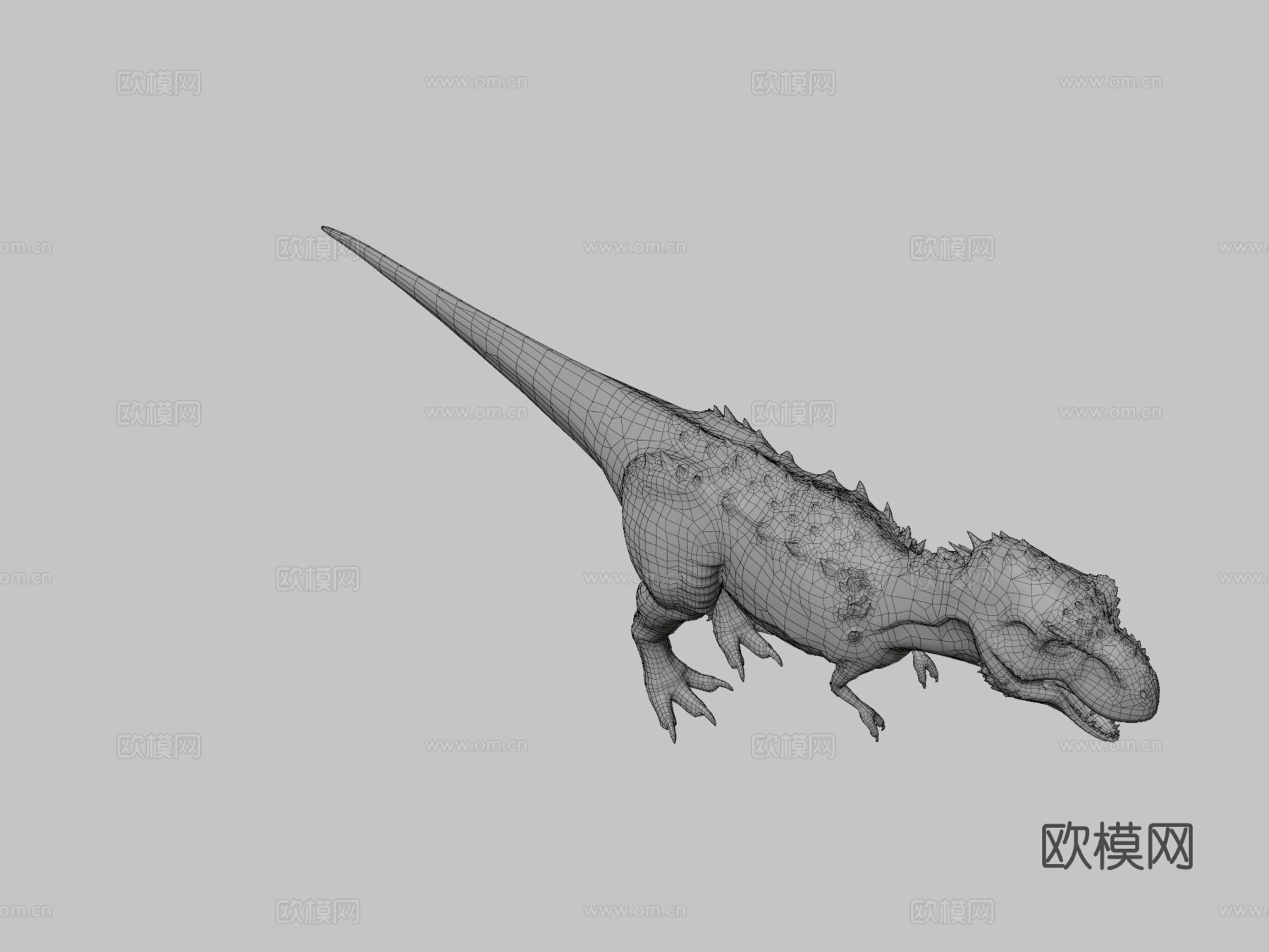 霸王龙3d模型