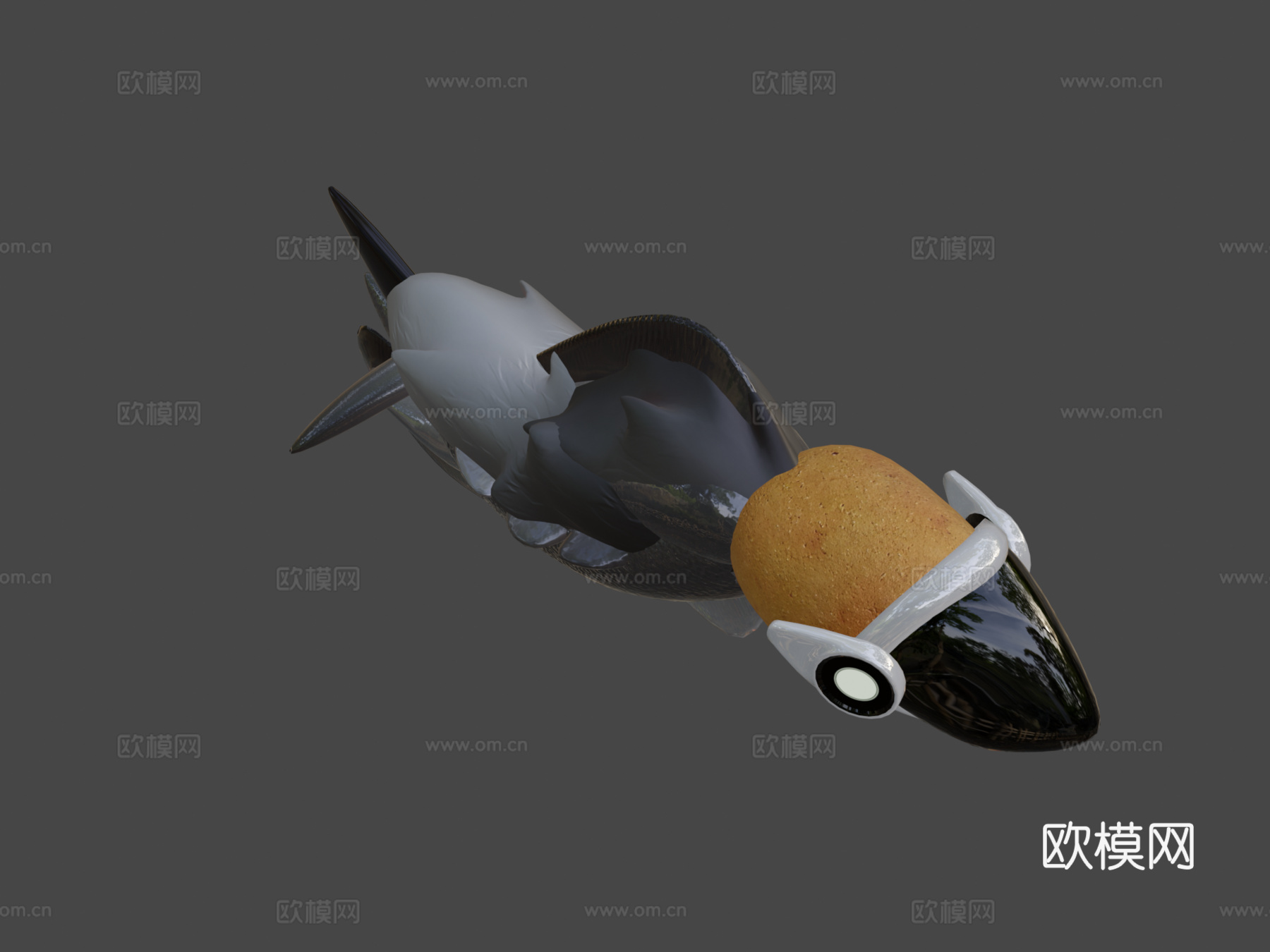 土豆原型3d模型